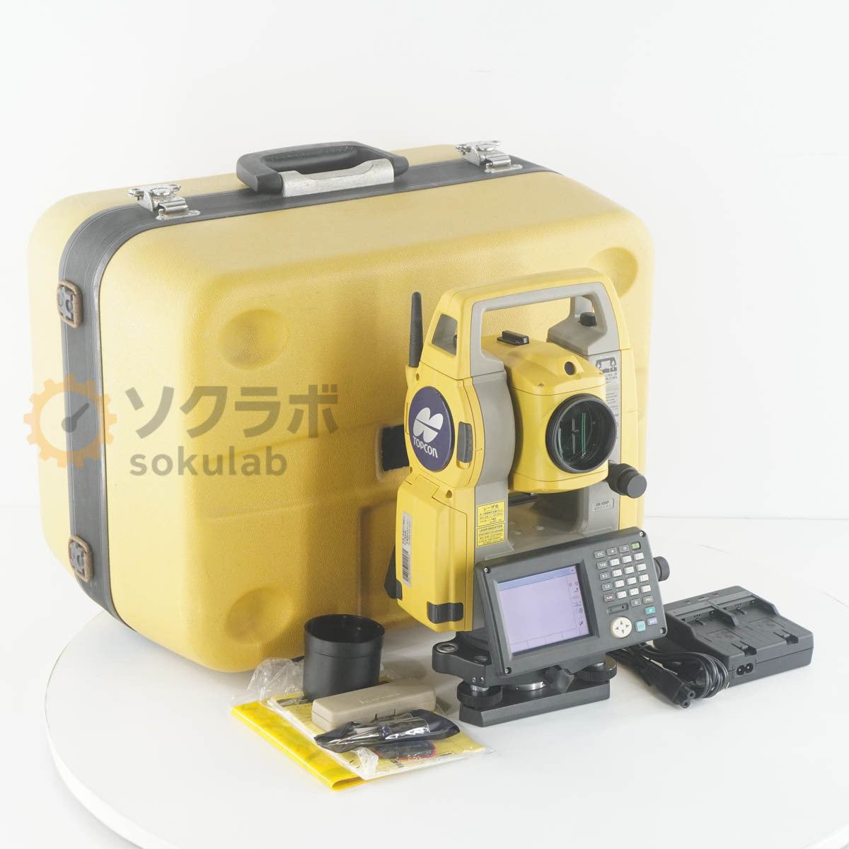 Topcon OS-105F Total Station with Power Cord and Manual [s1242307692]