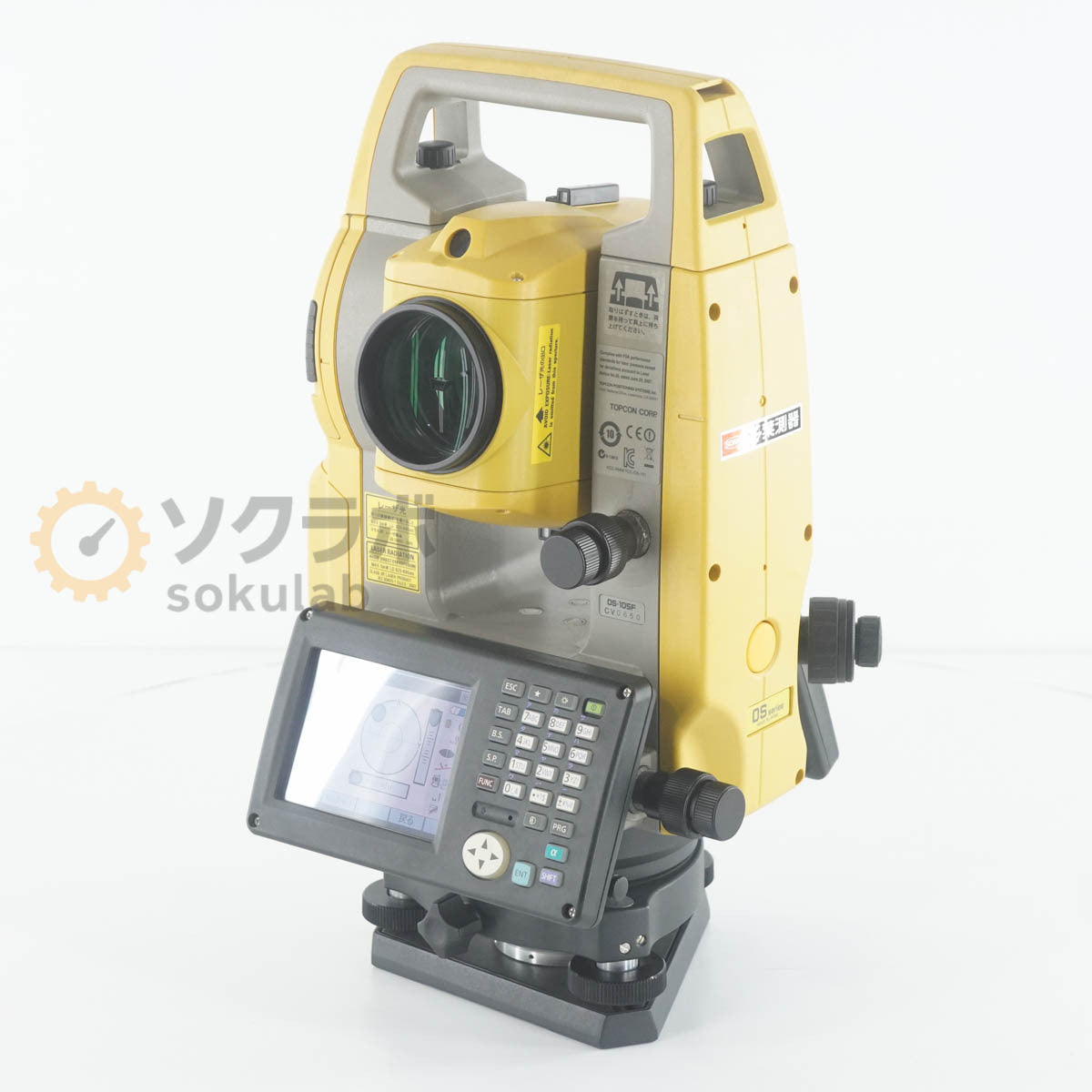 Topcon OS-105F Total Station with Power Cord and Manual [s1242307692]