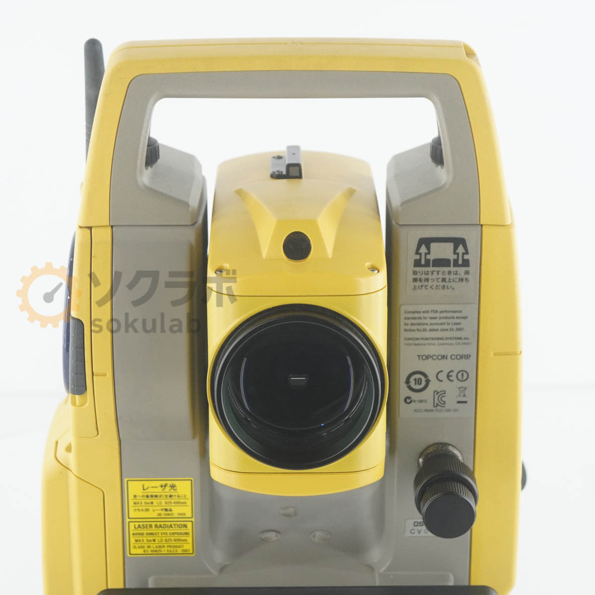 Topcon OS-105F Total Station with Power Cord and Manual [s1242307692]