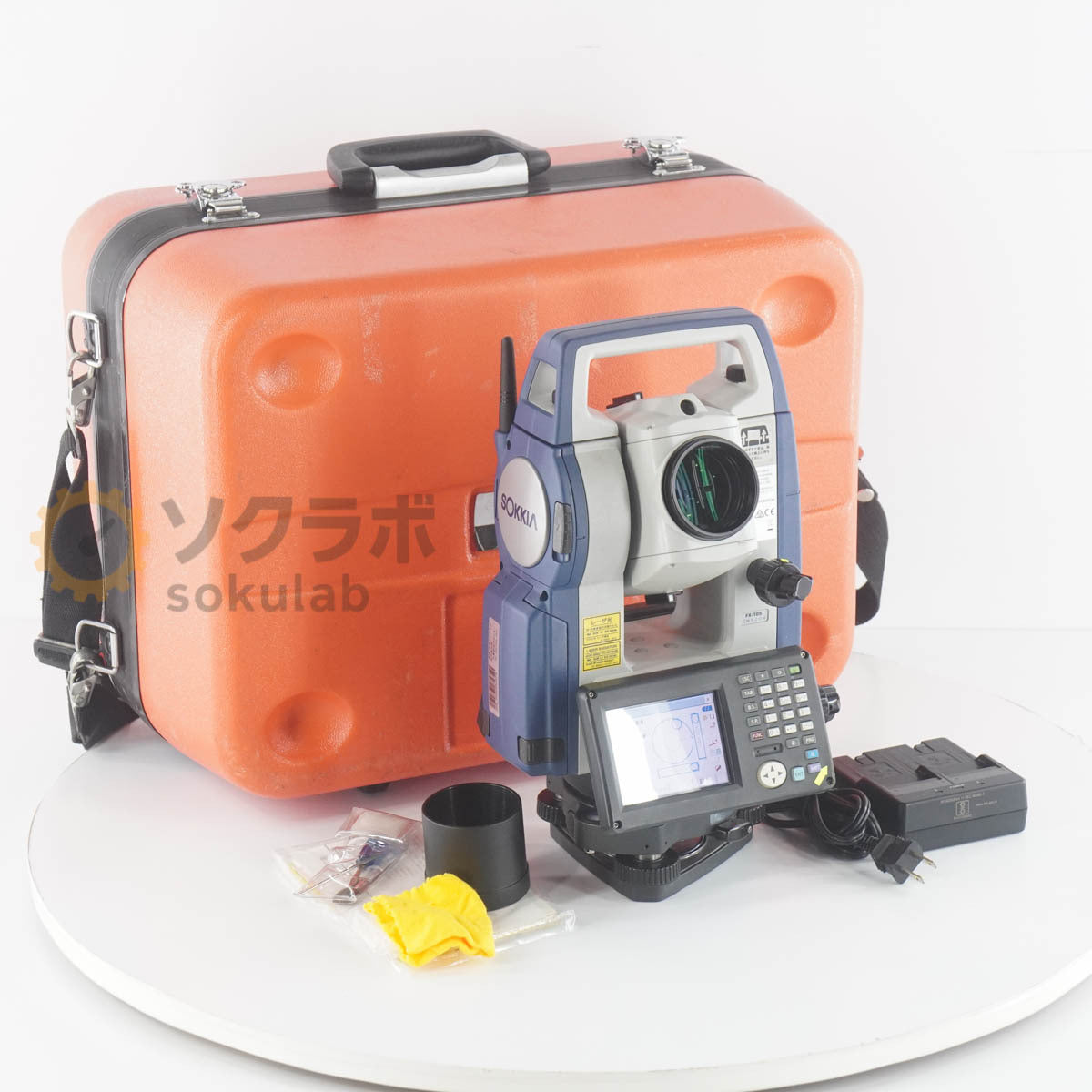 Sokkia FX-105 Total Station with Power Cord and Manual [q1242290186]