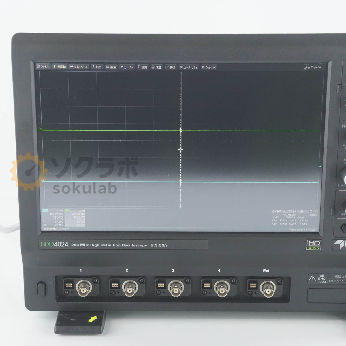 TELEDYNE LECROY HDO4024 High Definition Oscilloscope 200MHz [h1242298342]