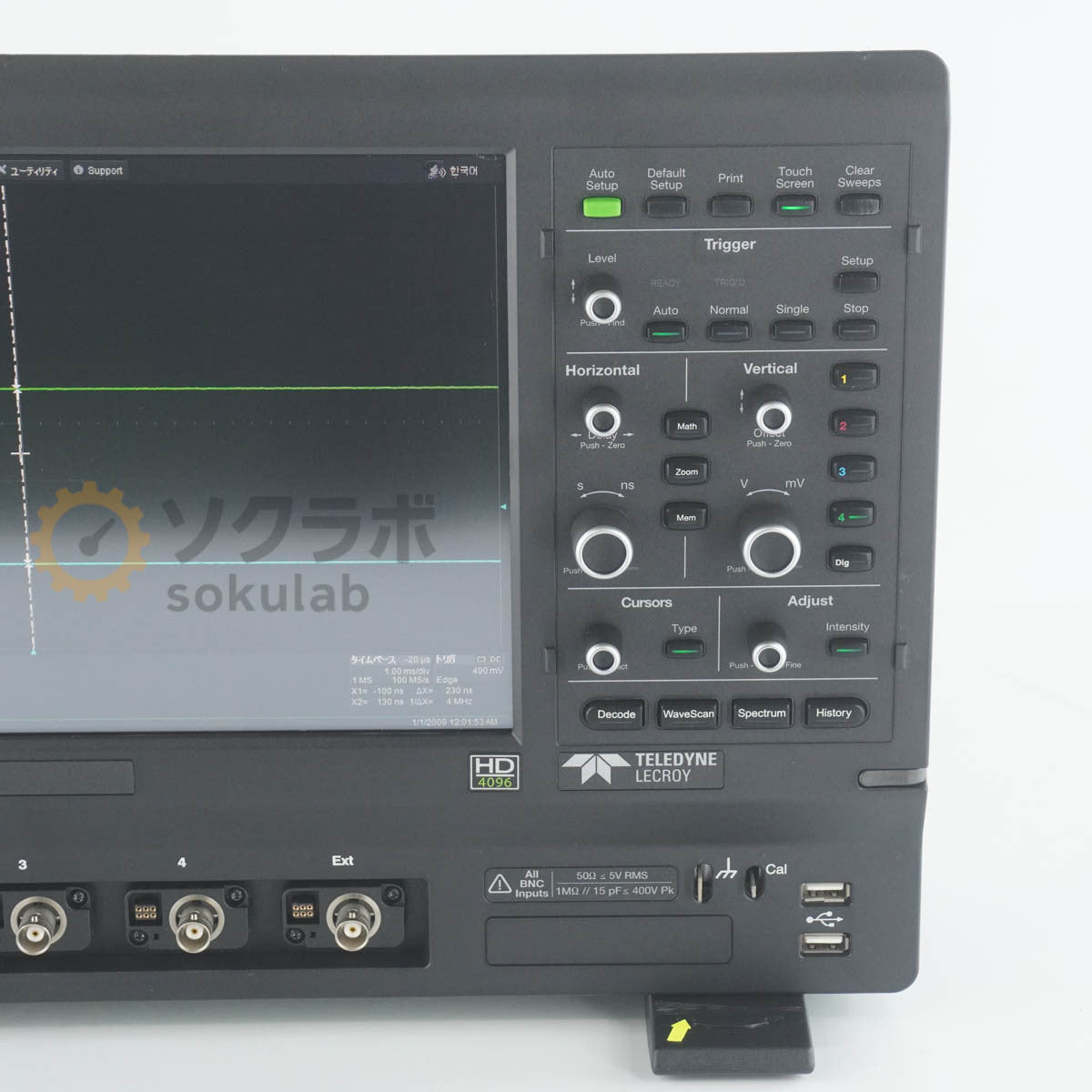 TELEDYNE LECROY HDO4024 High Definition Oscilloscope 200MHz [h1242298342]