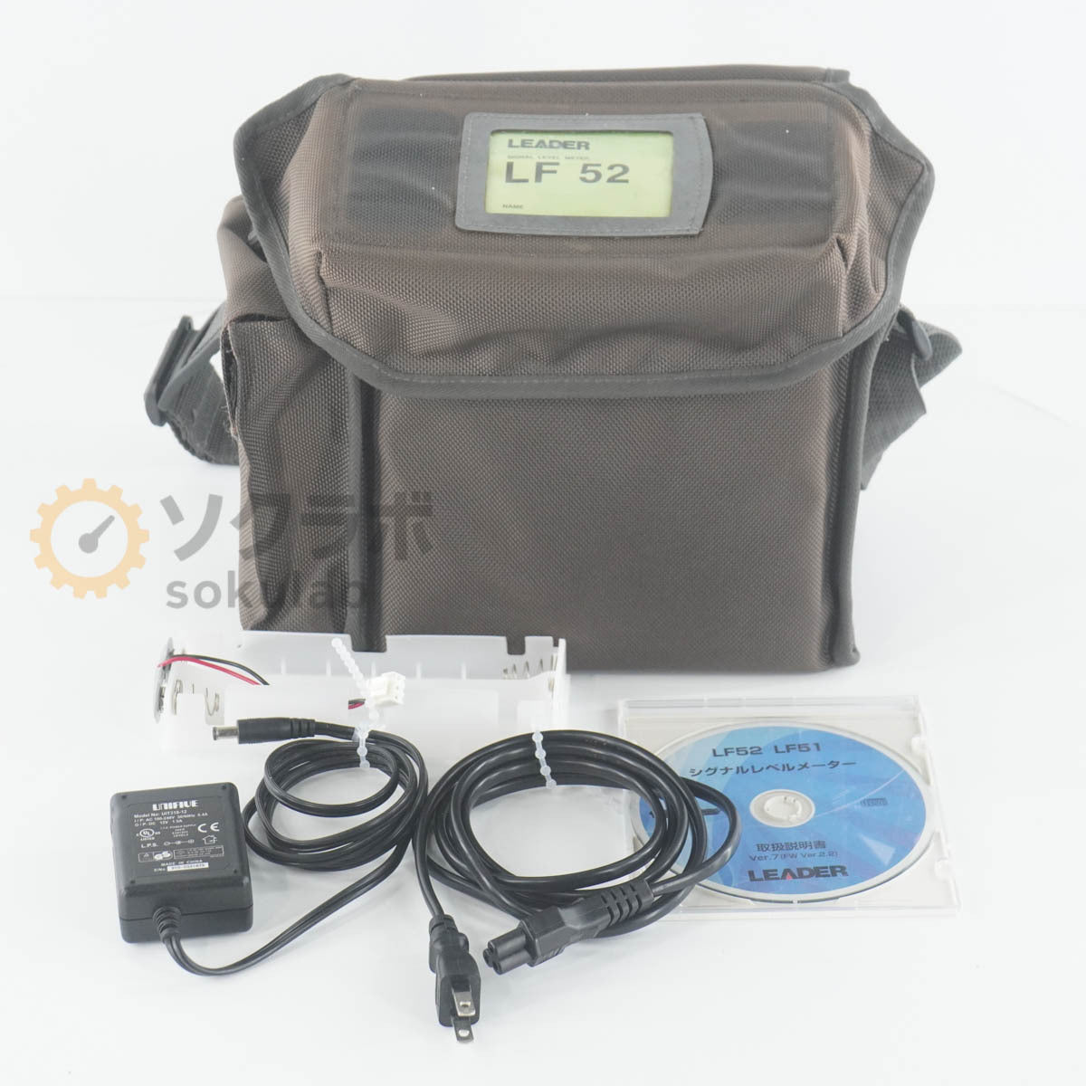 LEADER LF 52 Signal Level Meter with AC Adapter and Power Cord [q1242499910]