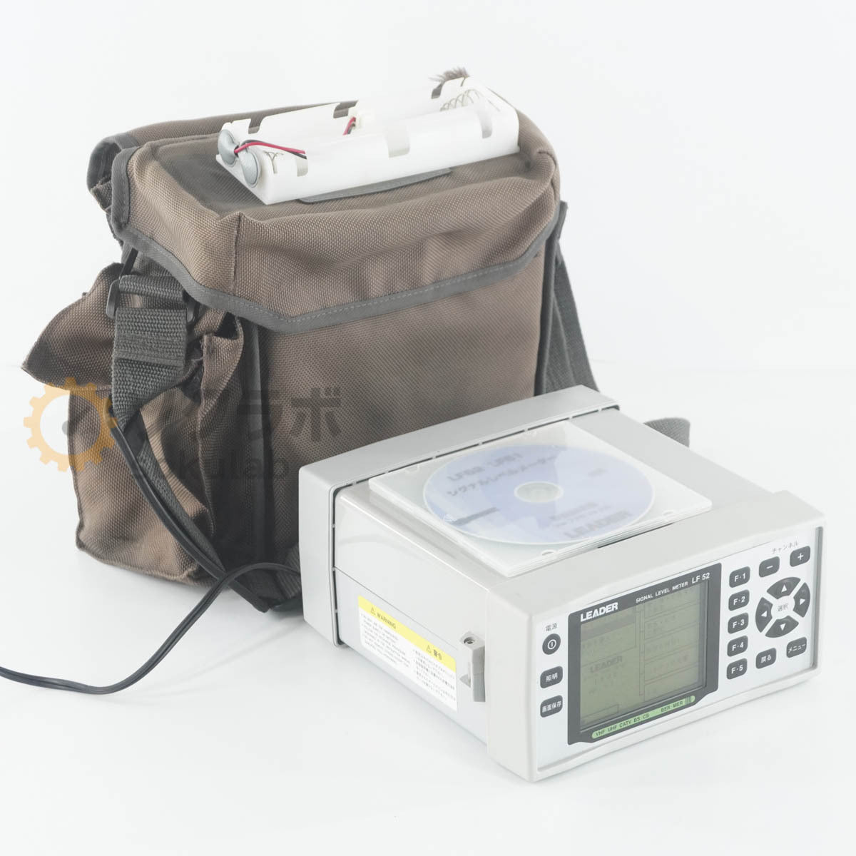 LEADER LF 52 Signal Level Meter with AC Adapter and Power Cord [x1242502174]