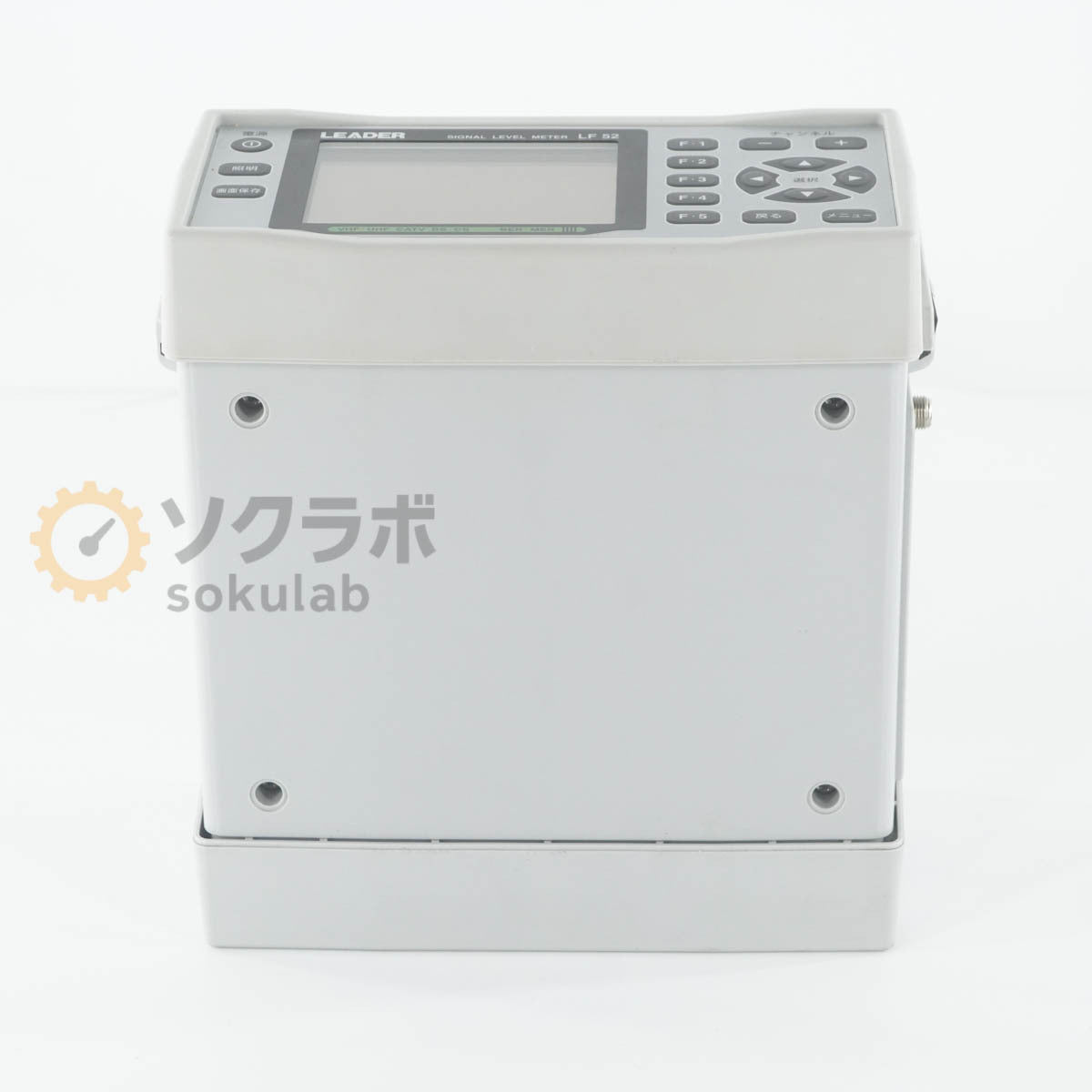 LEADER LF 52 Signal Level Meter with AC Adapter and Power Cord [x1242502174]