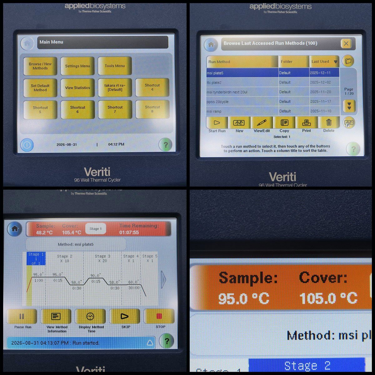 Applied Biosystems Veriti Thermal Cycler 96-well (as-is) [j1242743103]