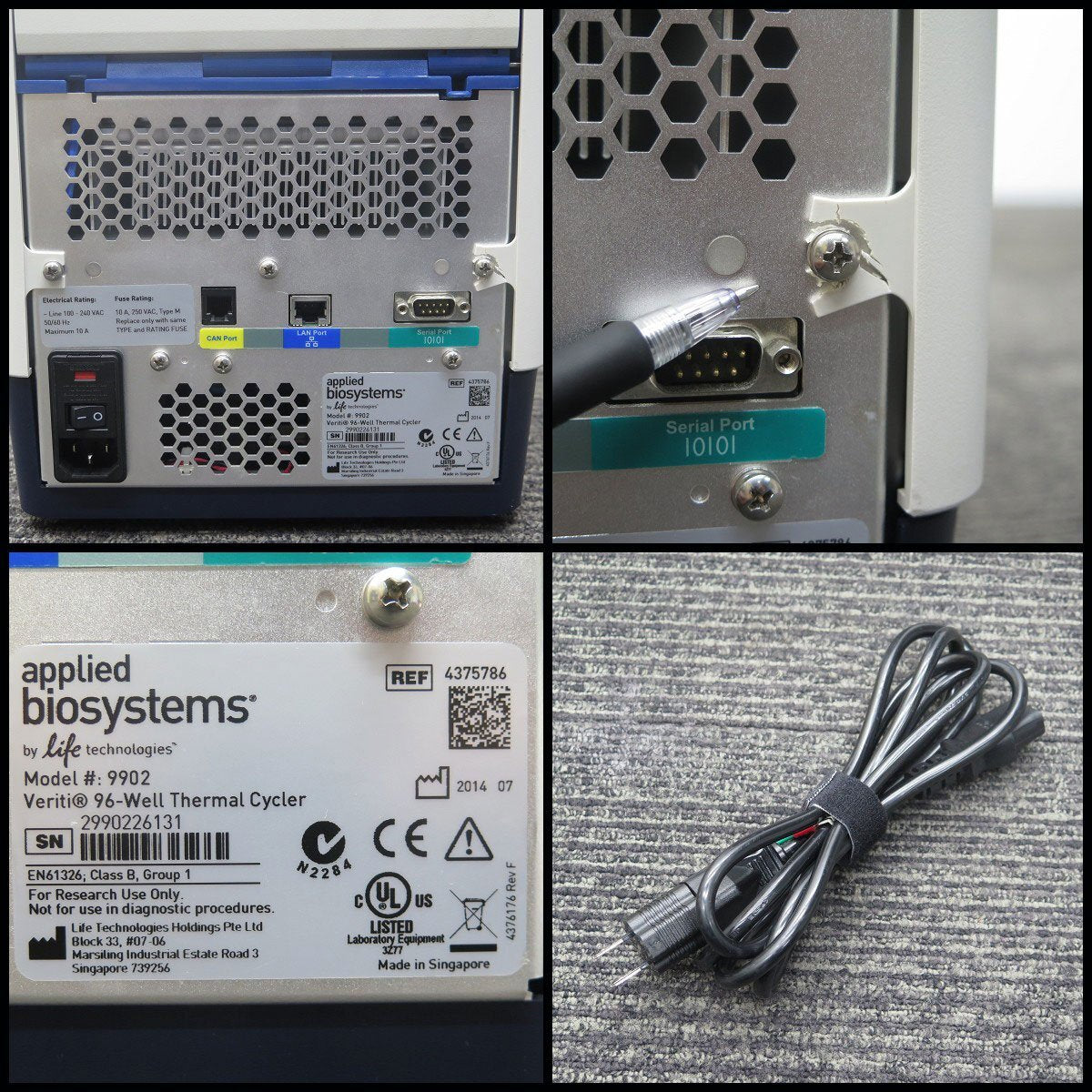 Applied Biosystems Veriti Thermal Cycler 96-well (as-is) [e1242743075]