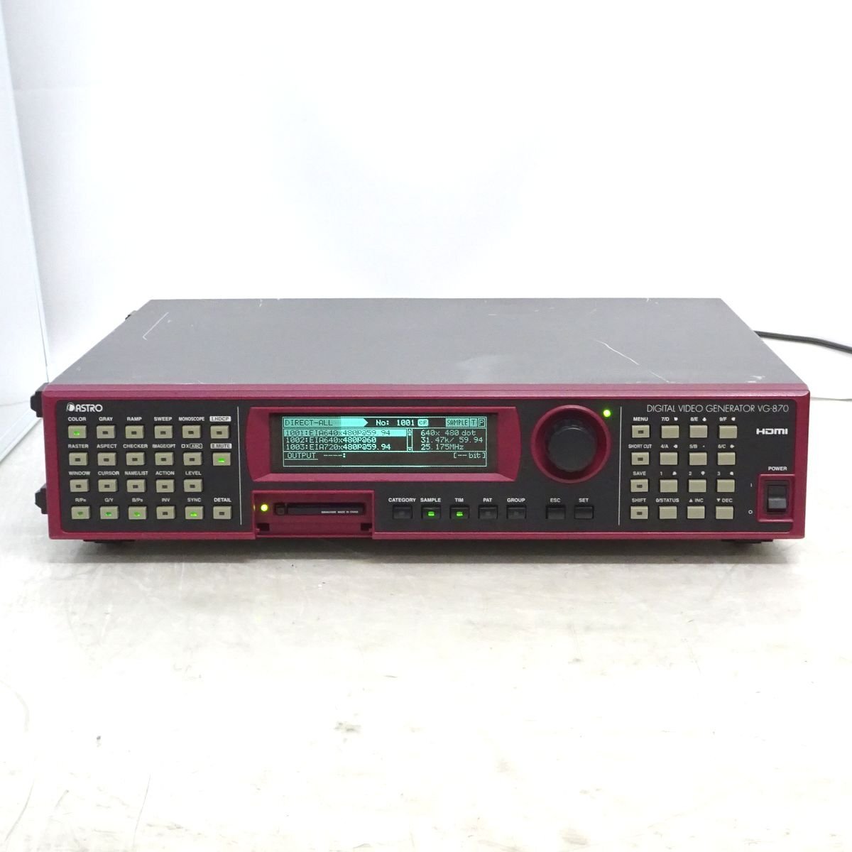 ASTRO VG-870 Digital Video Signal Generator with 3 Output Boards HDMI VGA [u1242748413]