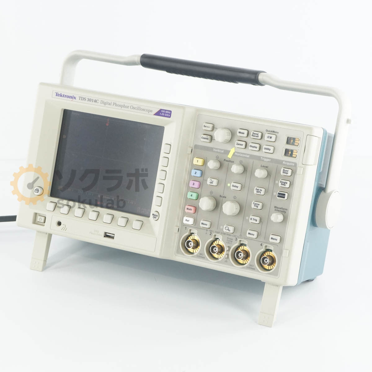 Tektronix TDS 3014C Digital Phosphor Oscilloscope 100MHz 1.25GS/s [w1242763614]