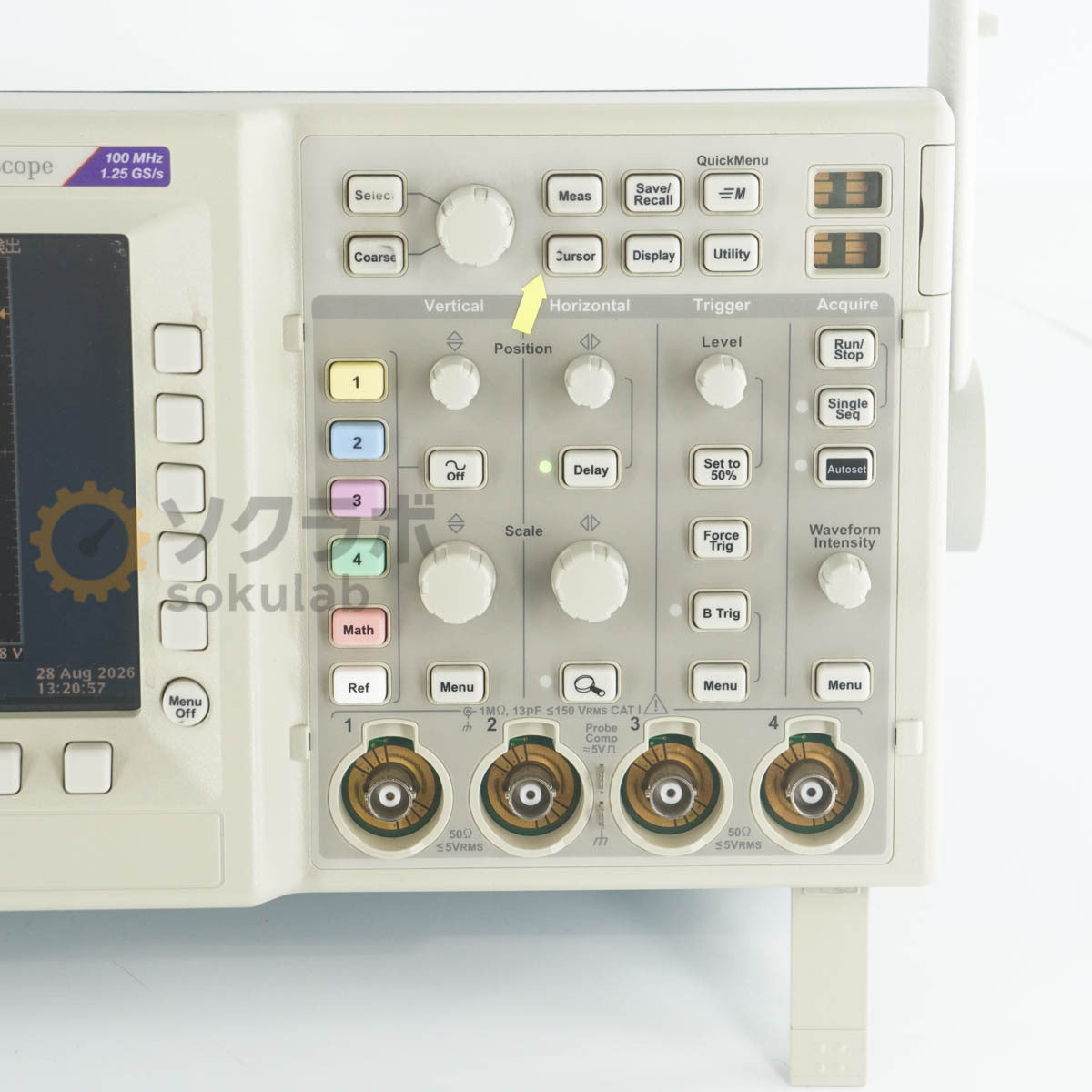 Tektronix TDS 3014C Digital Phosphor Oscilloscope 100MHz 1.25GS/s [w1242763614]