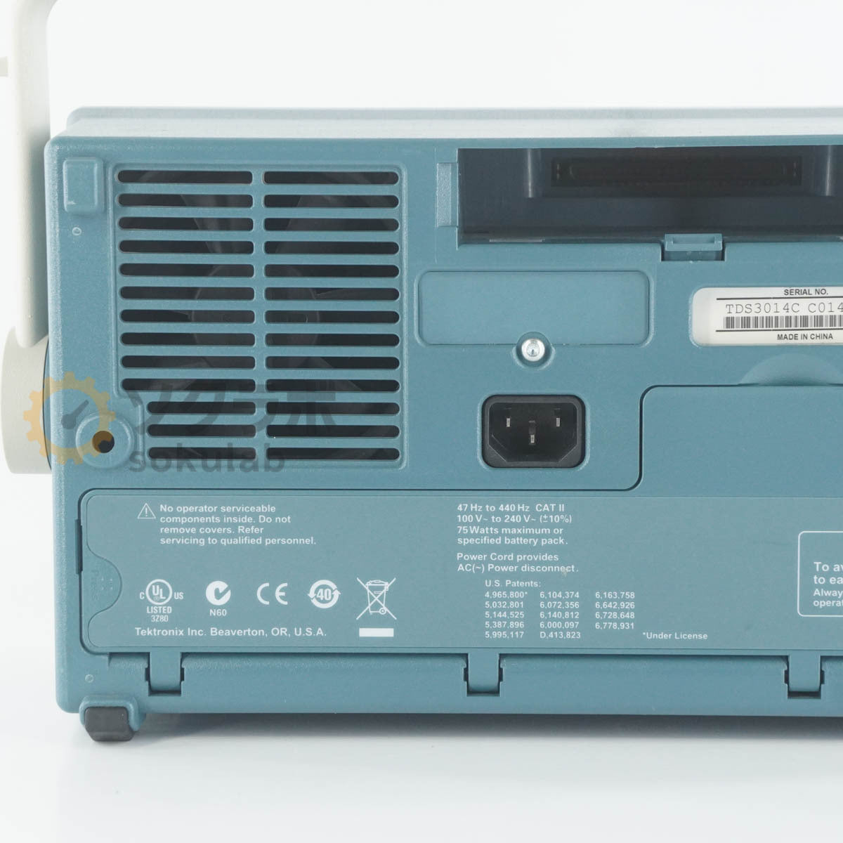 Tektronix TDS 3014C Digital Phosphor Oscilloscope 100MHz 1.25GS/s [w1242763614]