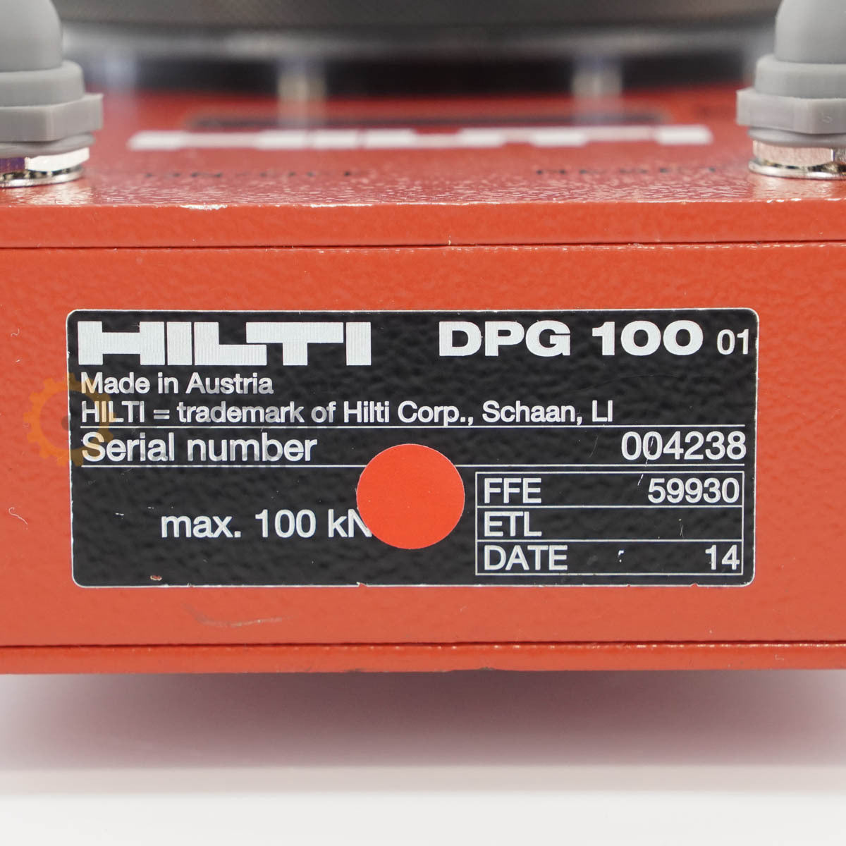 HILTI DPG 100 01 Anchor Tester [j1242766441]