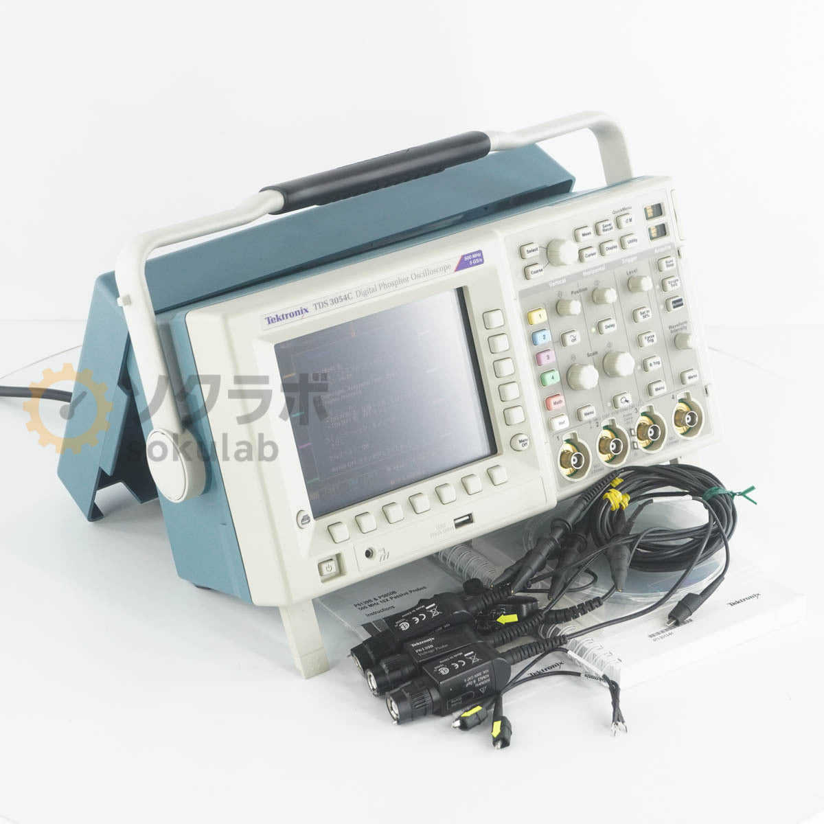 Tektronix TDS 3054C Digital Phosphor Oscilloscope 500MHz 5GS/s with 4 P6139B Probes [g1242764700]