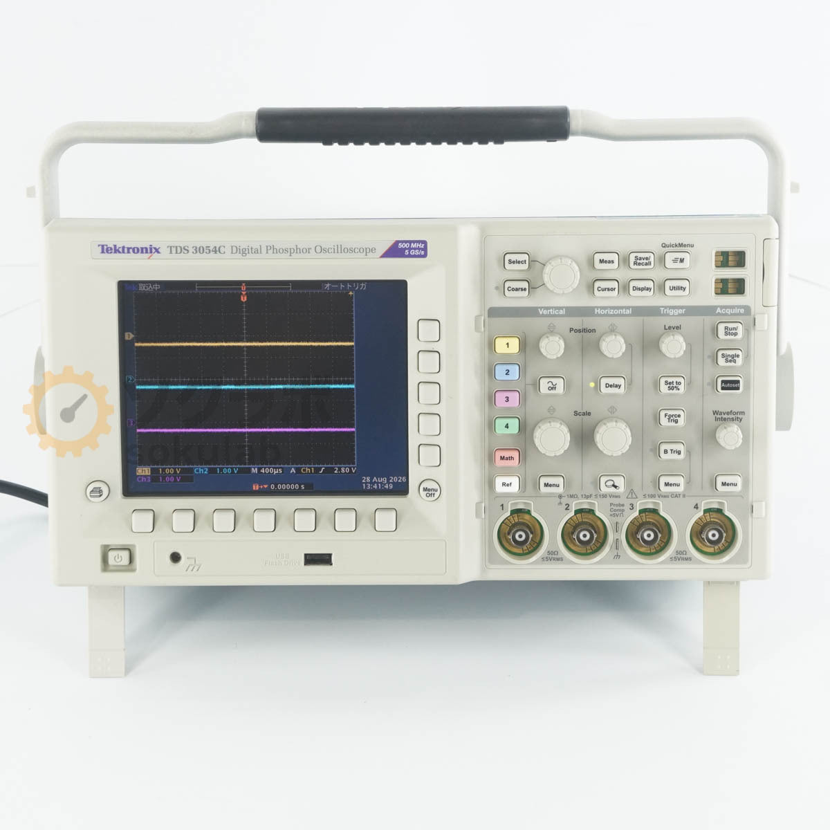 Tektronix TDS 3054C Digital Phosphor Oscilloscope 500MHz 5GS/s with P6139B*4 [1242754097]