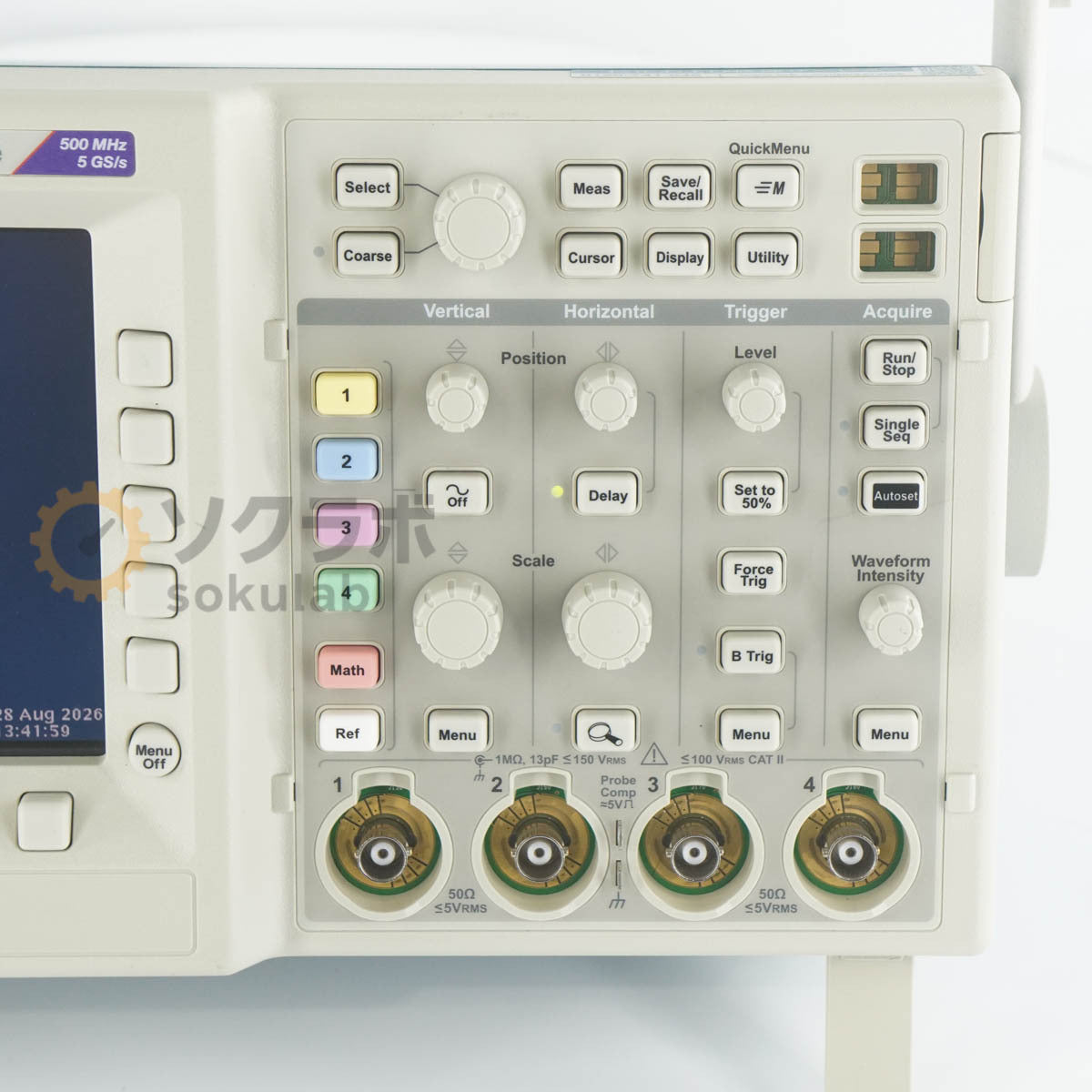 Tektronix TDS 3054C Digital Phosphor Oscilloscope 500MHz 5GS/s with P6139B*4 [1242754097]