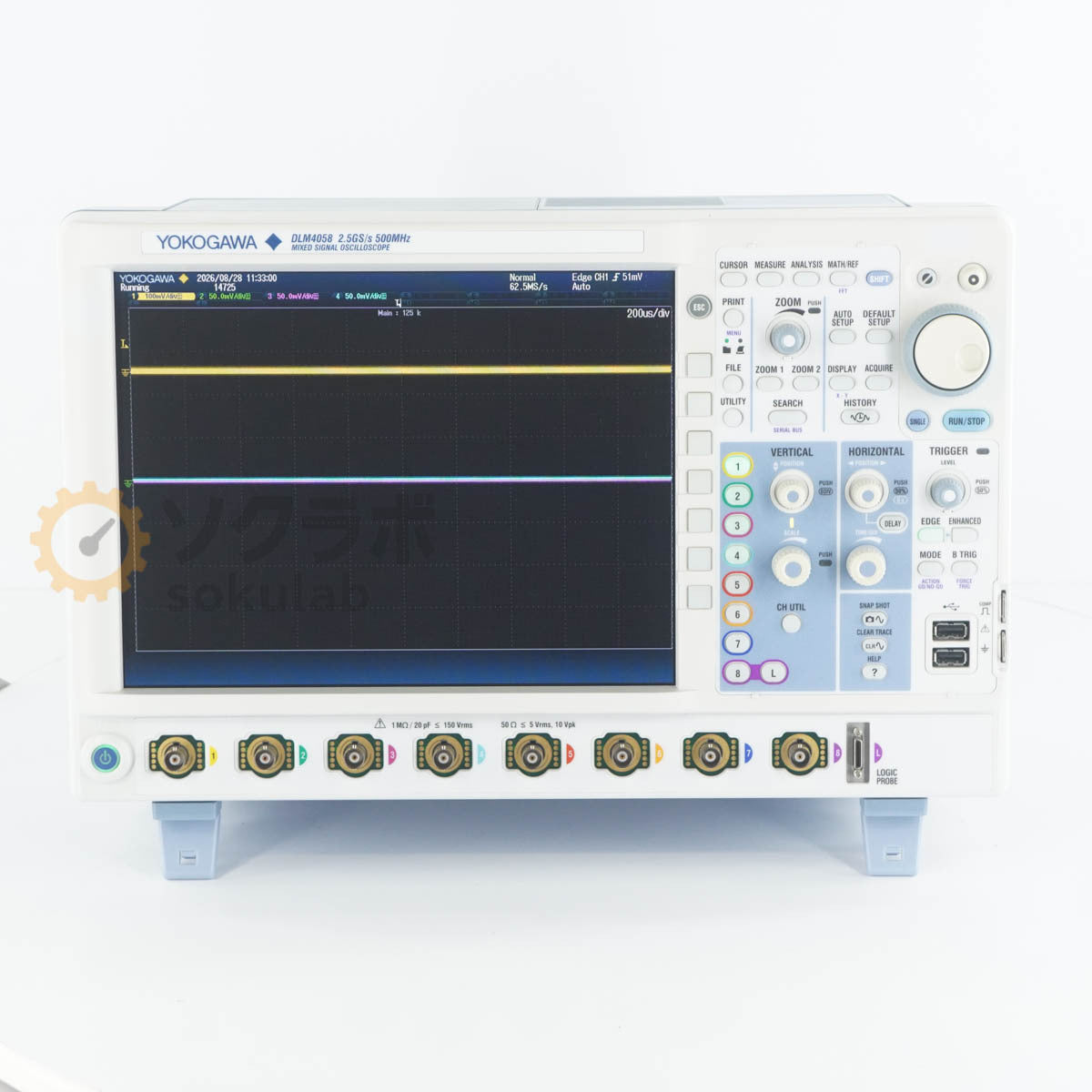 Yokogawa DLM4058 MSO DLM4000 Mixed Signal Oscilloscope 500MHz 2.5GS/s [p1242775253]
