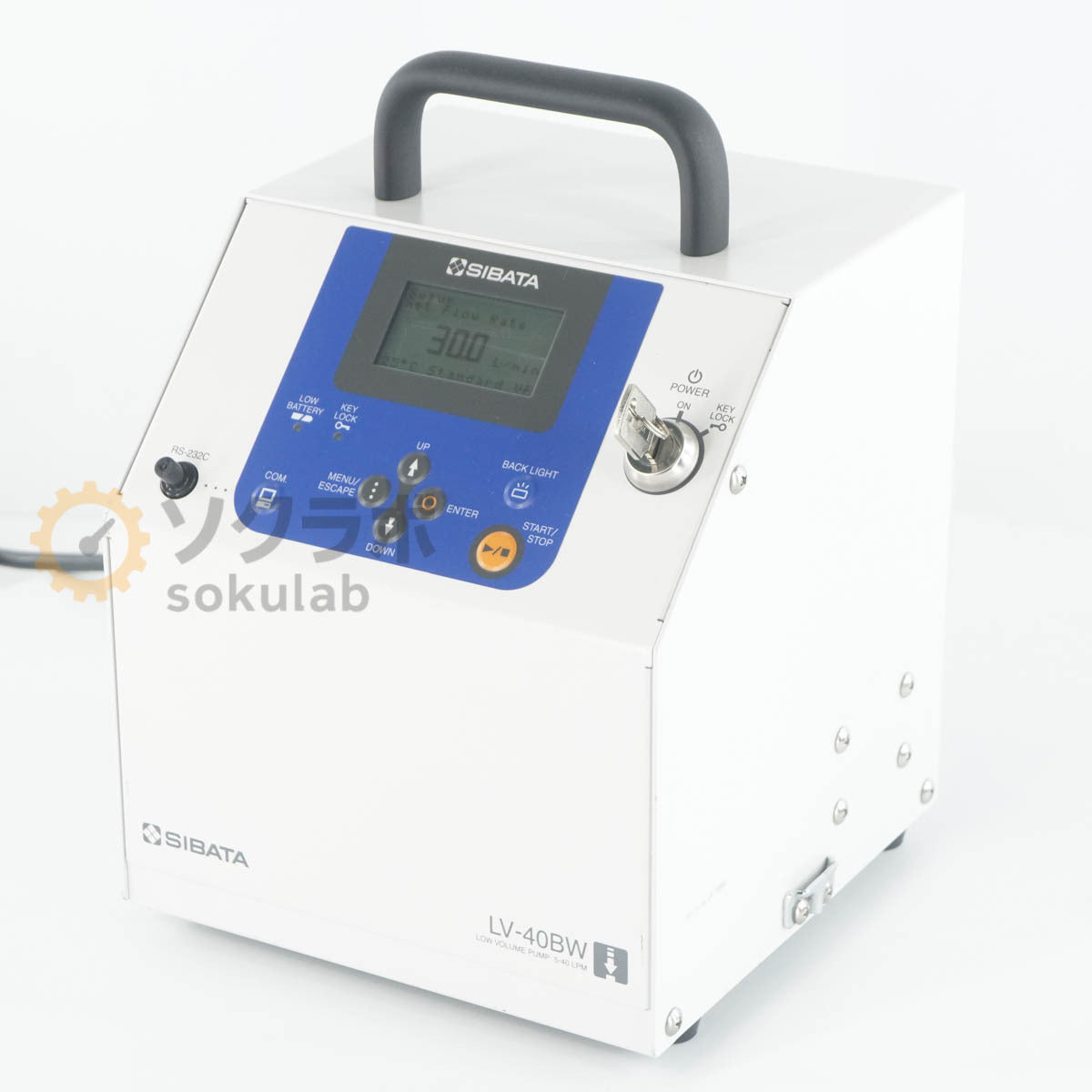 SIBATA LV-40BW LOW VOLUME PUMP 5-40 LPM [n1243145649]