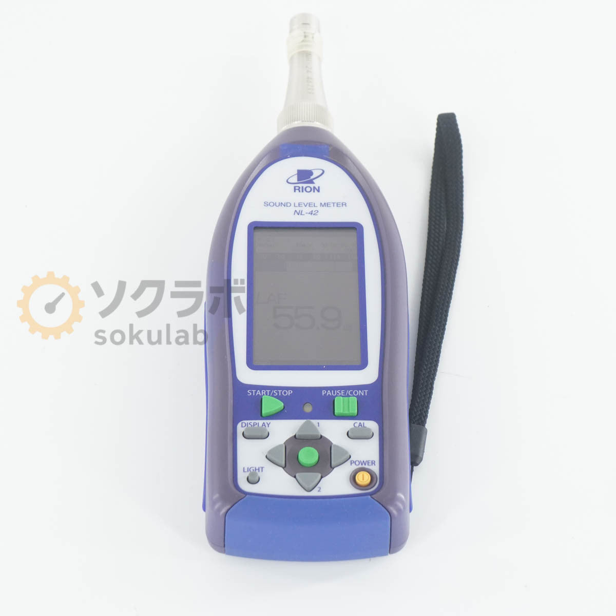 Rion NL-42 Sound Level Meter with NH-24 UC-52 [q1243143820]