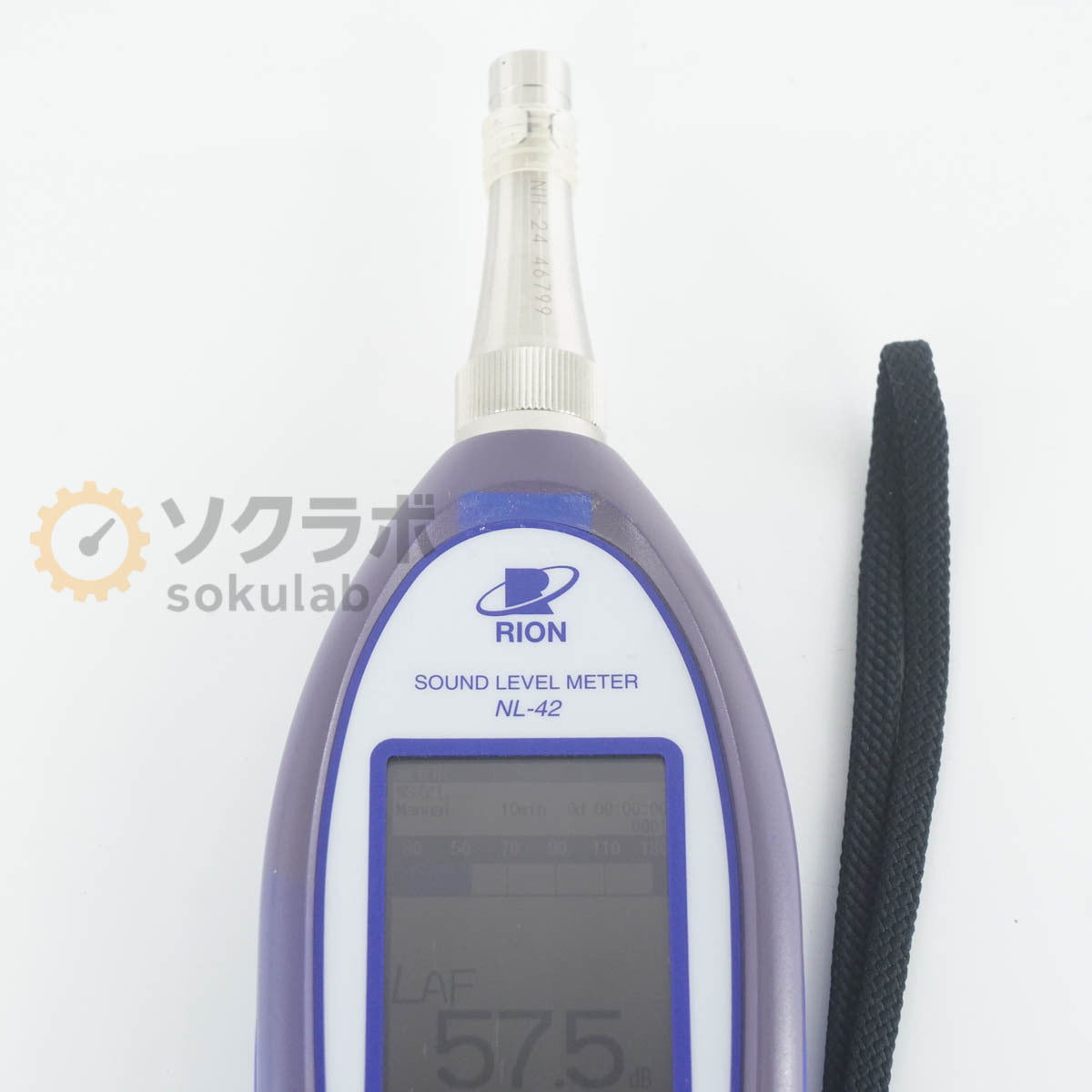 Rion NL-42 Sound Level Meter with NH-24 UC-52 [q1243143820]