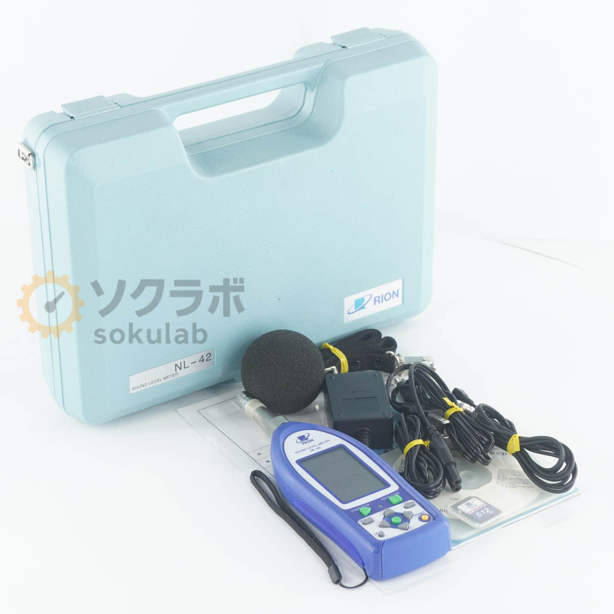 Rion NL-42 Sound Level Meter with NH-24 UC-52 [l1243157796]