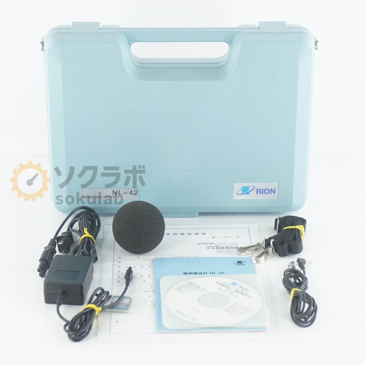 Rion NL-42 Sound Level Meter with NH-24 UC-52 [l1243157796]