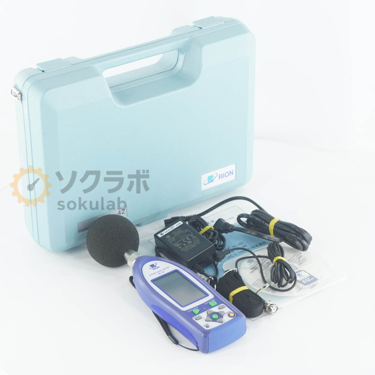 Rion NL-42 Sound Level Meter with NH-24 UC-52 [u1243154349]