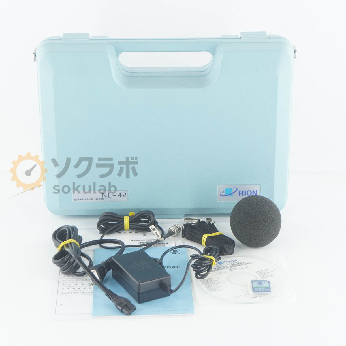 Rion NL-42 Sound Level Meter with NH-24 UC-52 [u1243154349]