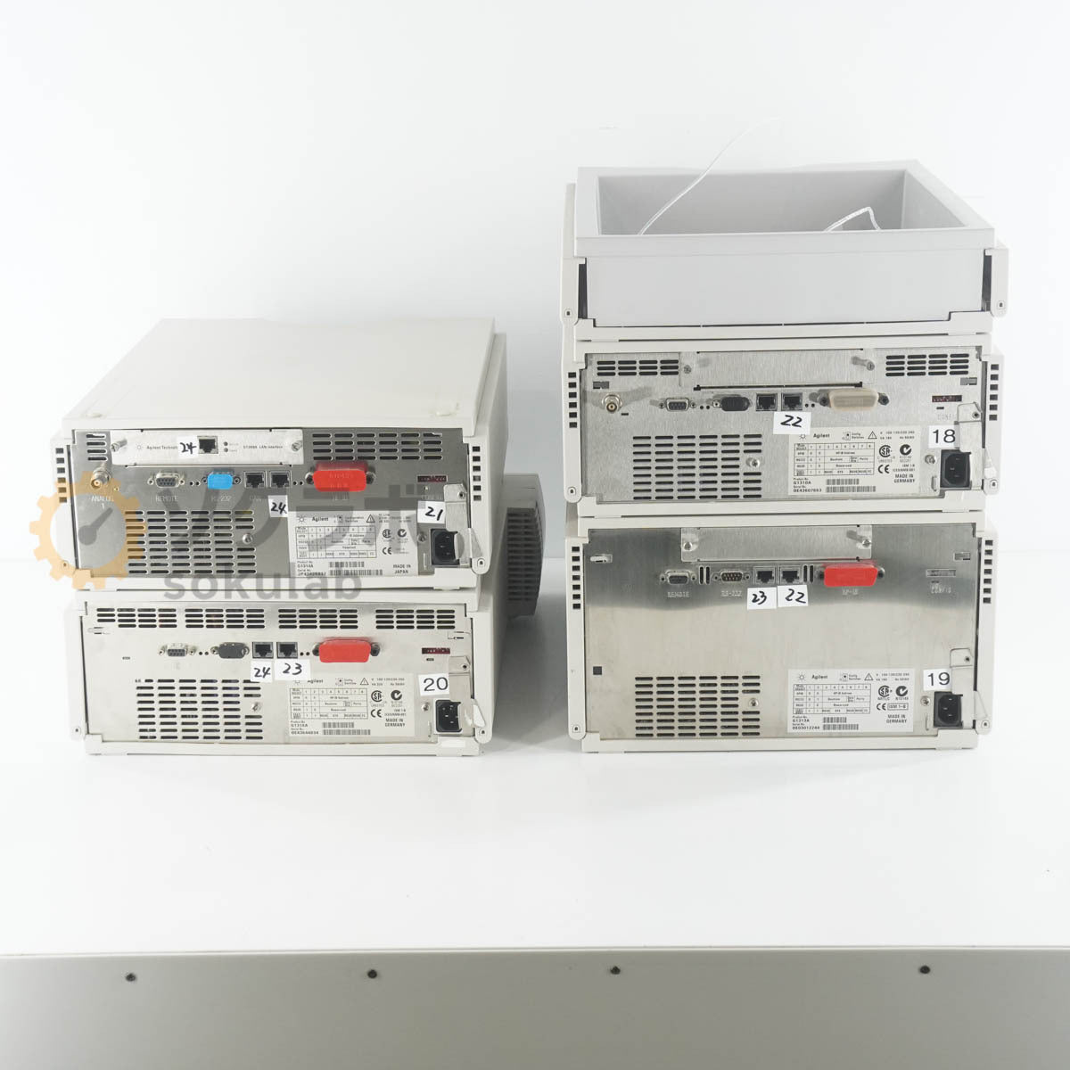 Agilent G1314A G1316A G1310A G1313A HPLC VWD COLCOM IsoPump ALS Set [w1243147683]