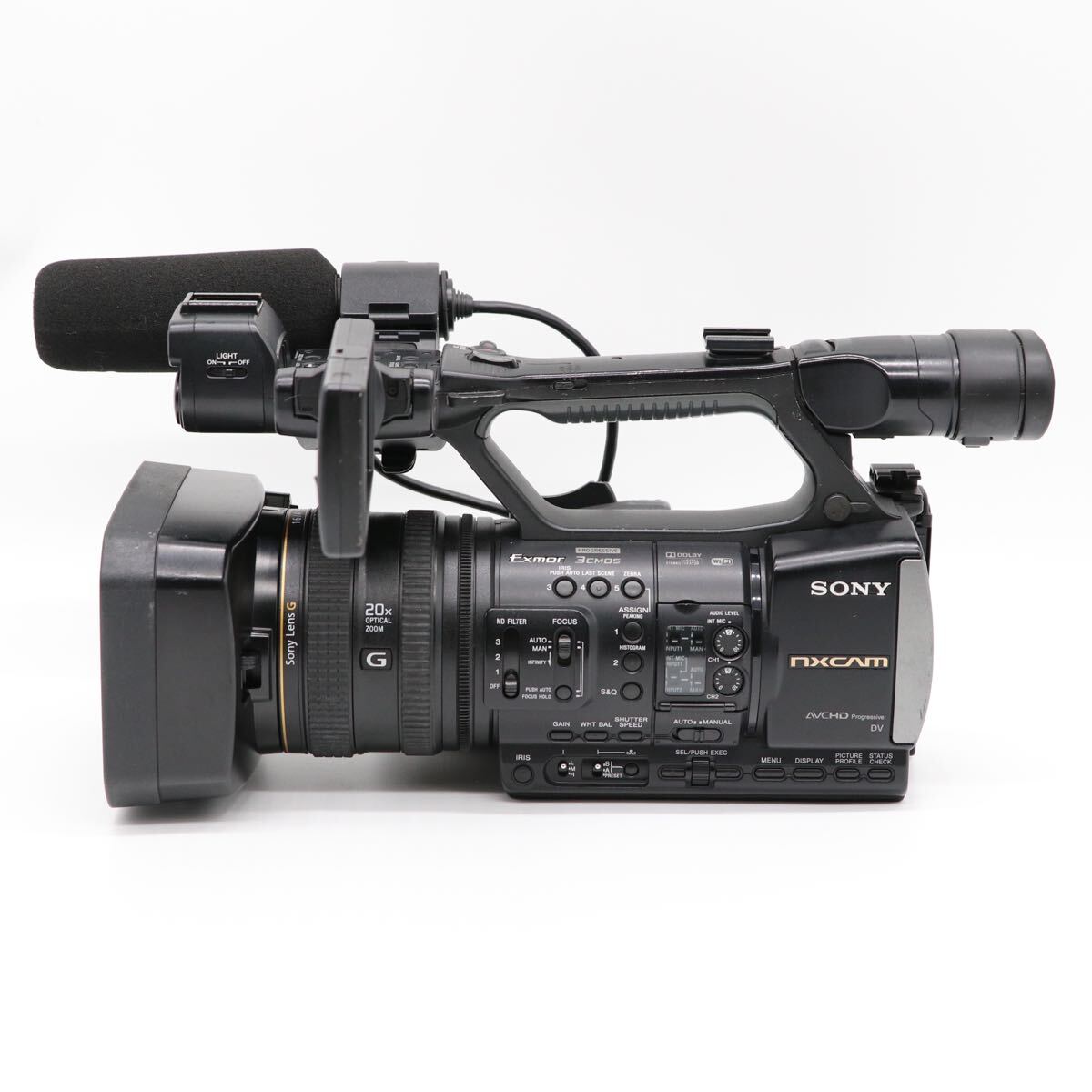 SONY HXR-NX3 NXCAM Camcorder with LCS-G1BP Camera Bag AVCHD XAVC S [b1243301494]