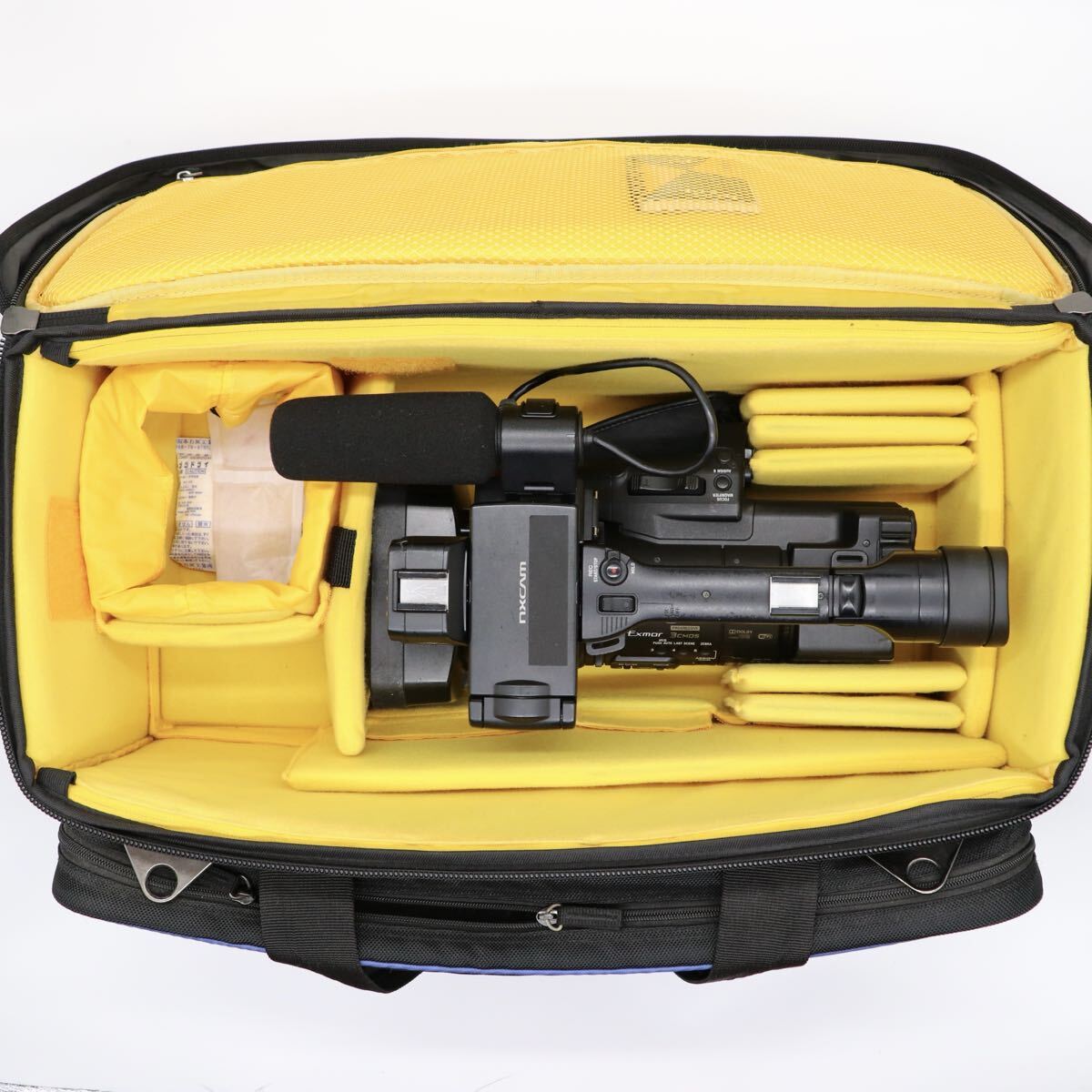 SONY HXR-NX3 NXCAM Camcorder with LCS-G1BP Camera Bag AVCHD XAVC S [b1243301494]