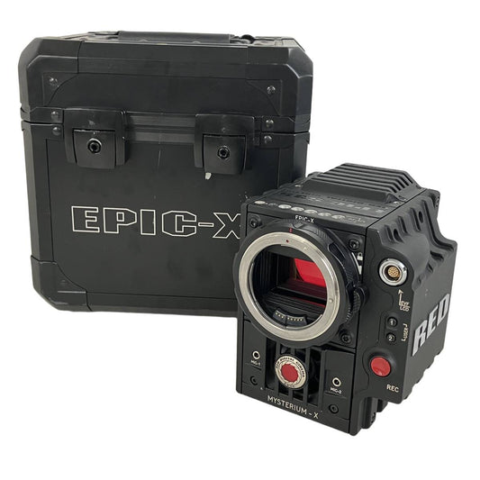 RED DIGITAL CINEMA EPIC-X S35 Digital Cinema Camera with 5" Monitor and Side Handle [b1243417512]