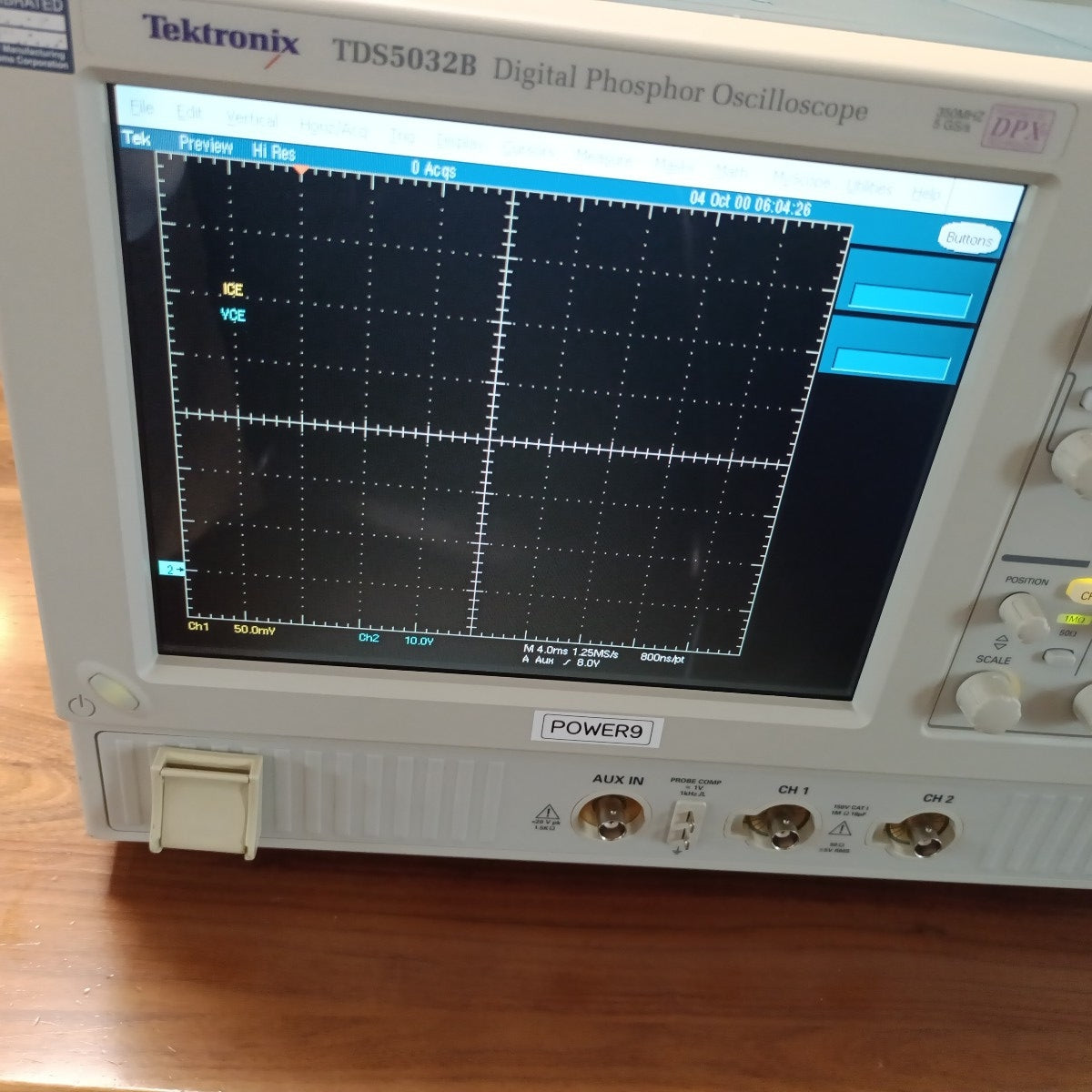 Tektronix TDS5032B Digital Phosphor Oscilloscope 350MHz 5GS/s [d1243532117]