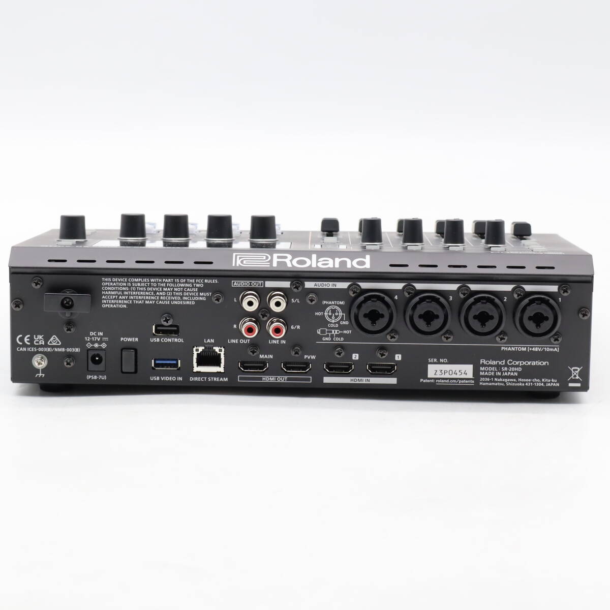 Roland SR-20HD Professional Camera [c1243686918]