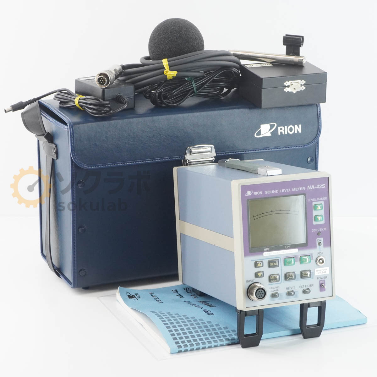 Rion NA-42S Sound Level Meter with AC Adapter and Power Cord [m1243693158]
