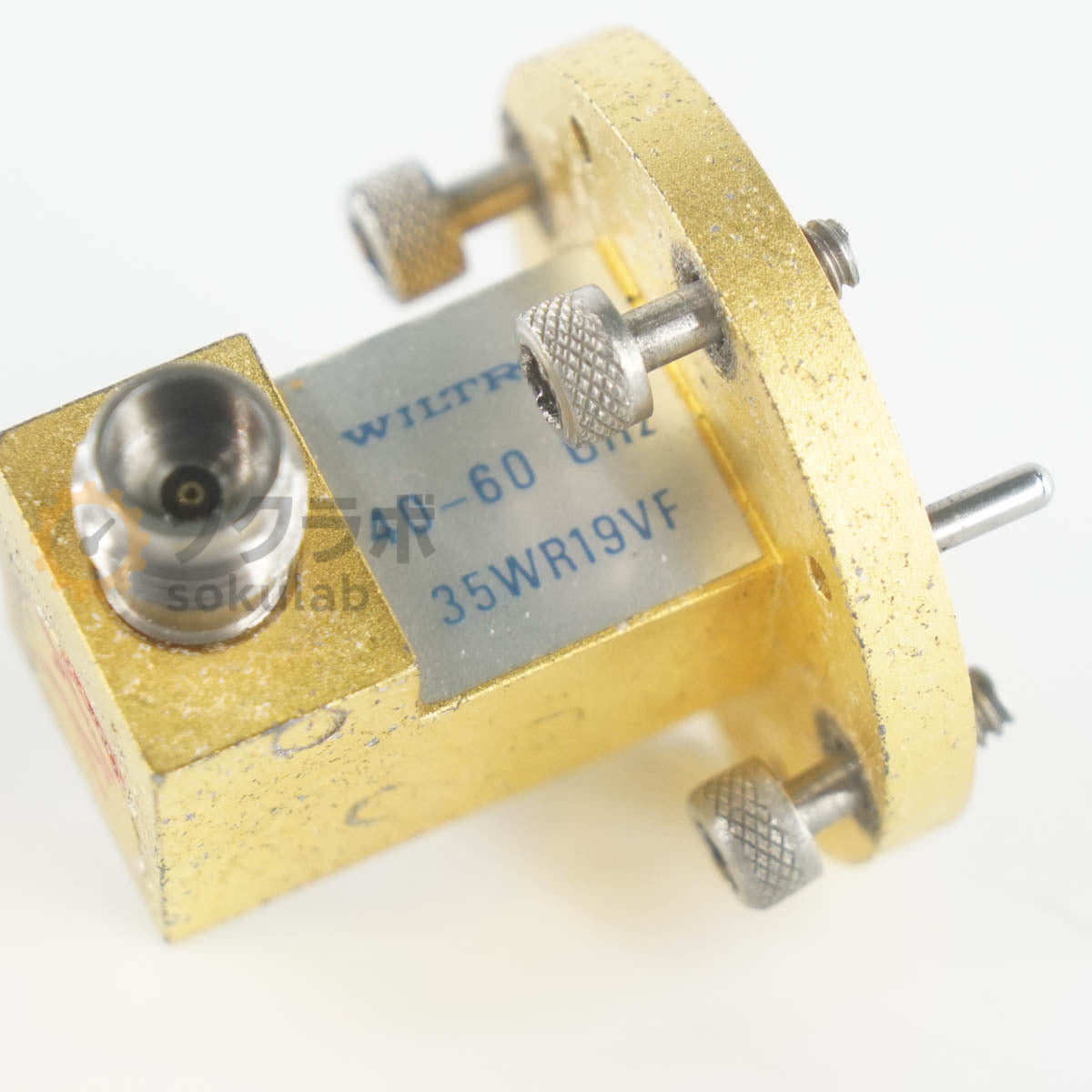 WILTRON 35WR19VF Waveguide to Coax Adapter 40-60GHz [p1243835835]