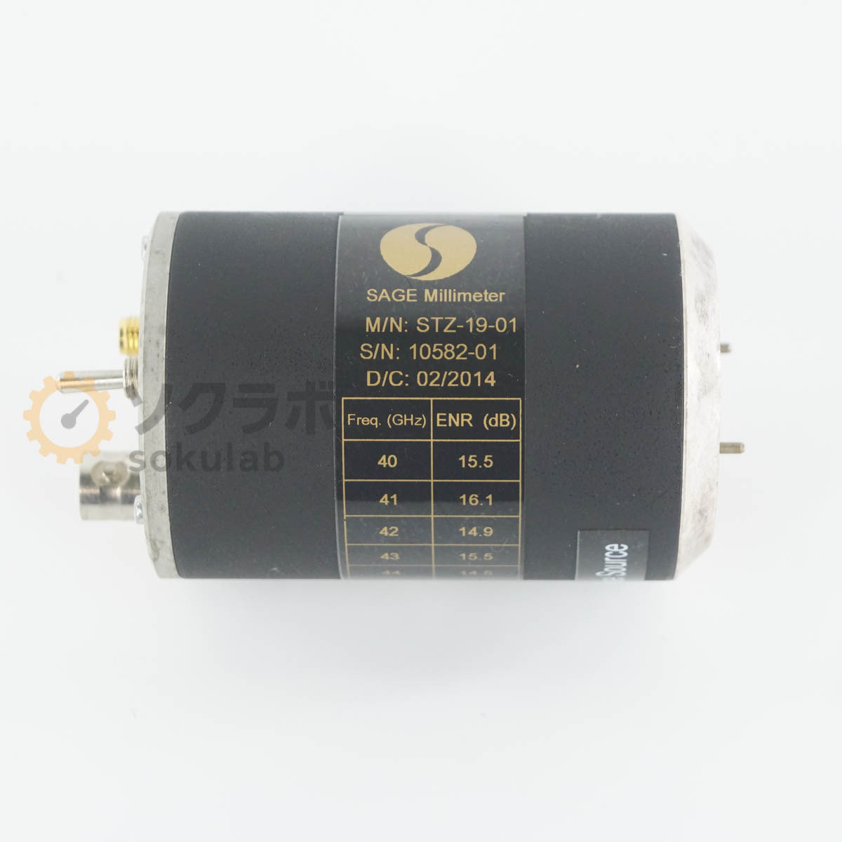 SAGE Millimeter STZ-19-01 Noise Source WR-19 UG-383 ERAVANT NW40G60-W [d1243838737]