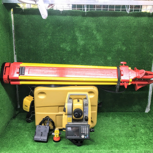 Topcon OS-105 Total Station with Prism and Tripod Set [1244074210]