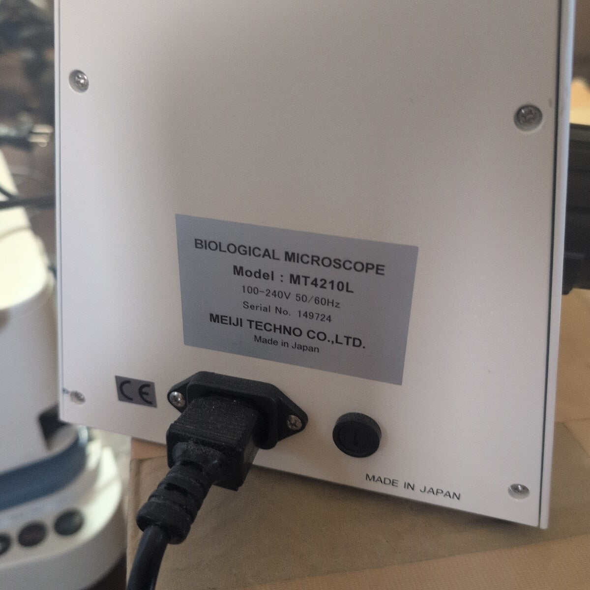 Meiji Techno MT4210L Biological Microscope LED Phase Contrast with U Plan 10X PHP Lens [h1244145227]