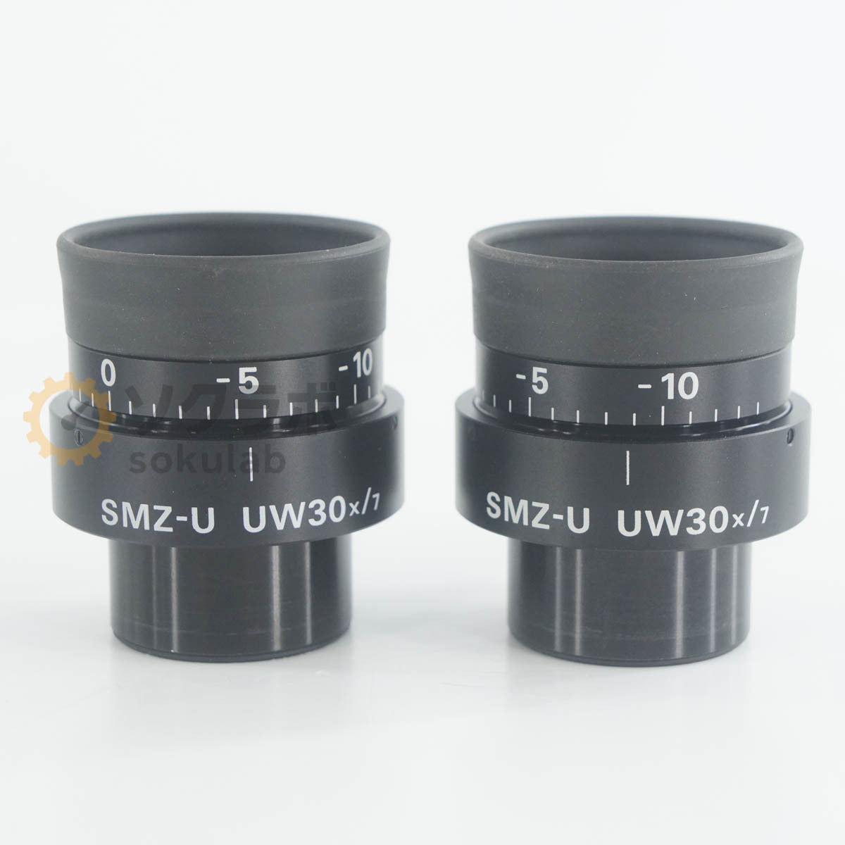 Nikon SMZ-U UW30x/7 UW10xA/24 Microscope Lens Set 15x 10x 5x [q1244198394]