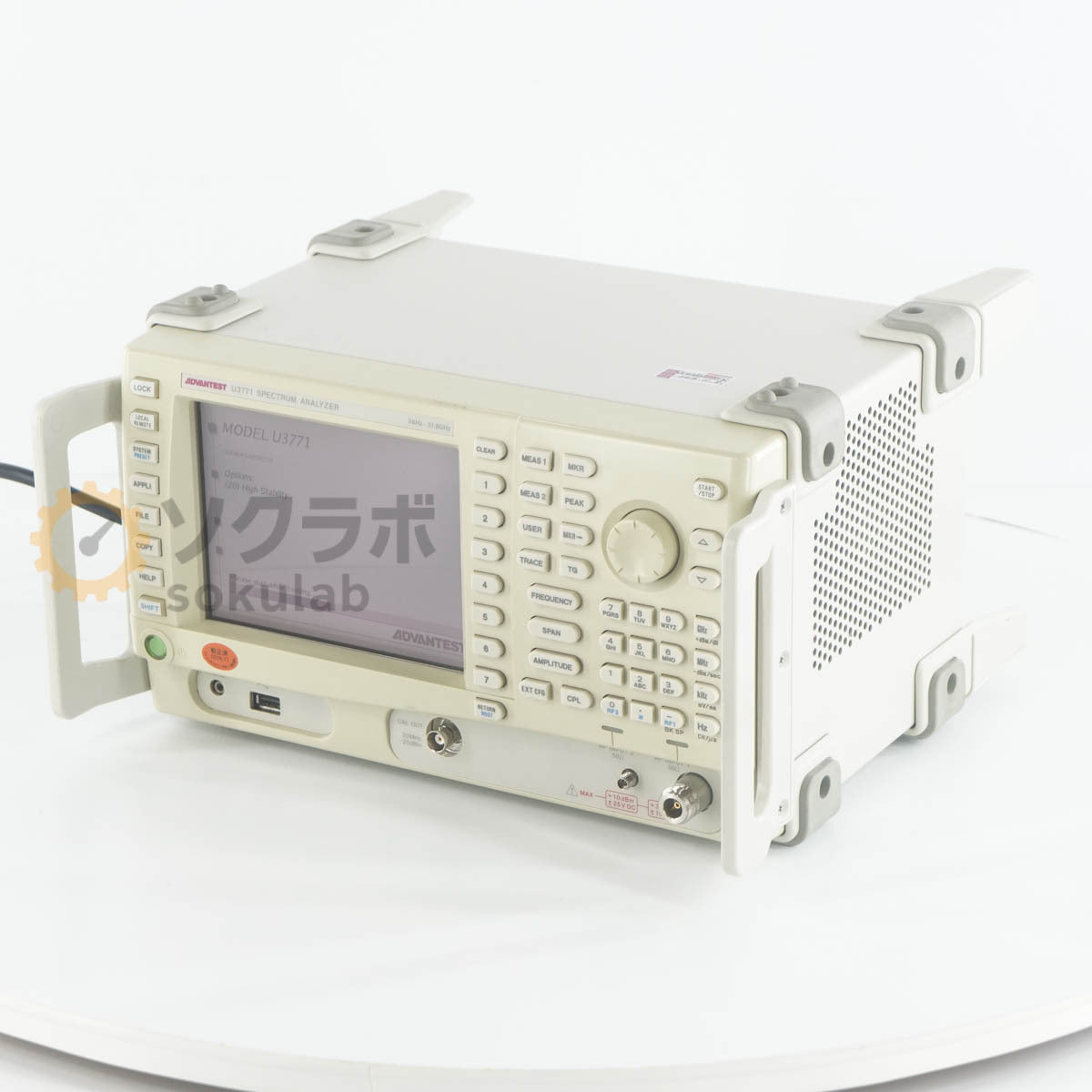 ADVANTEST U3771 SPECTRUM ANALYZER 9kHz-31.8GHz OPT 20 [b1244206804]