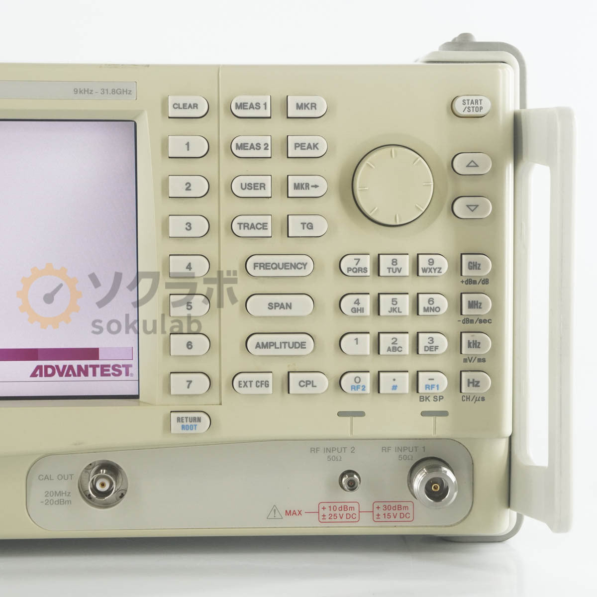 ADVANTEST U3771 SPECTRUM ANALYZER 9kHz-31.8GHz OPT 20 [b1244206804]