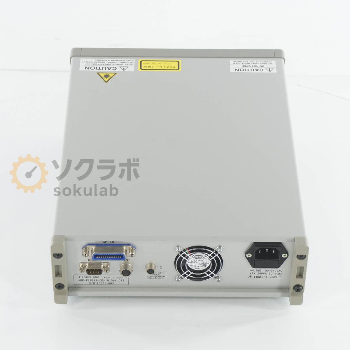 FiberLabs AMP-FL8611-OB-10 Optical Fiber Amplifier O-Band PDFA with OPT 013 [l1244329628]