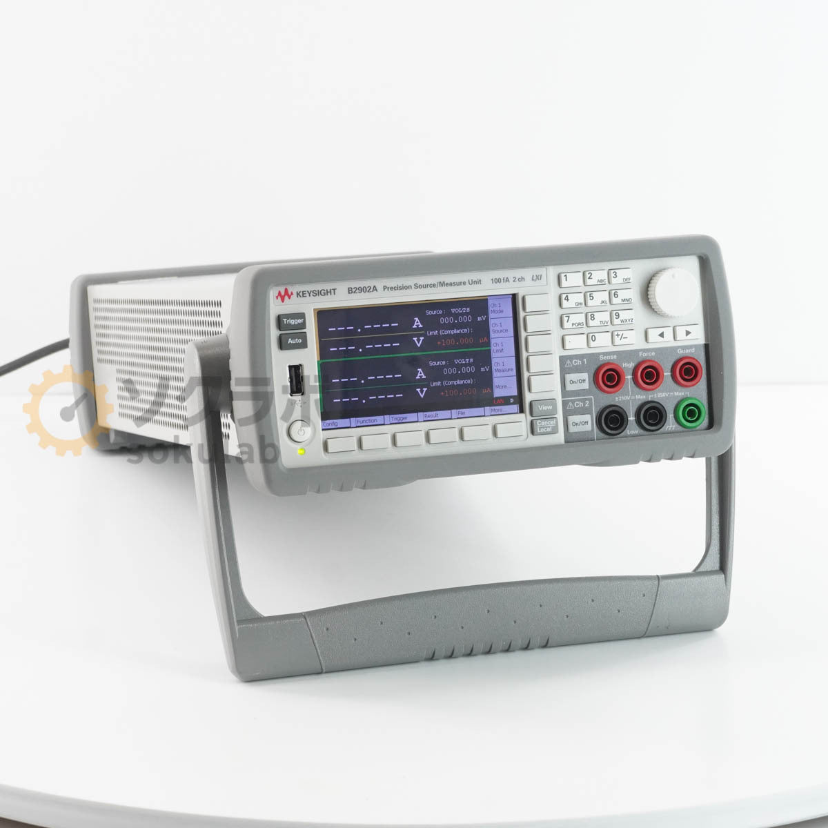 Keysight B2902A Precision Source/Measure Unit 100fA 2ch LXI OPT 918 [l1244328831]
