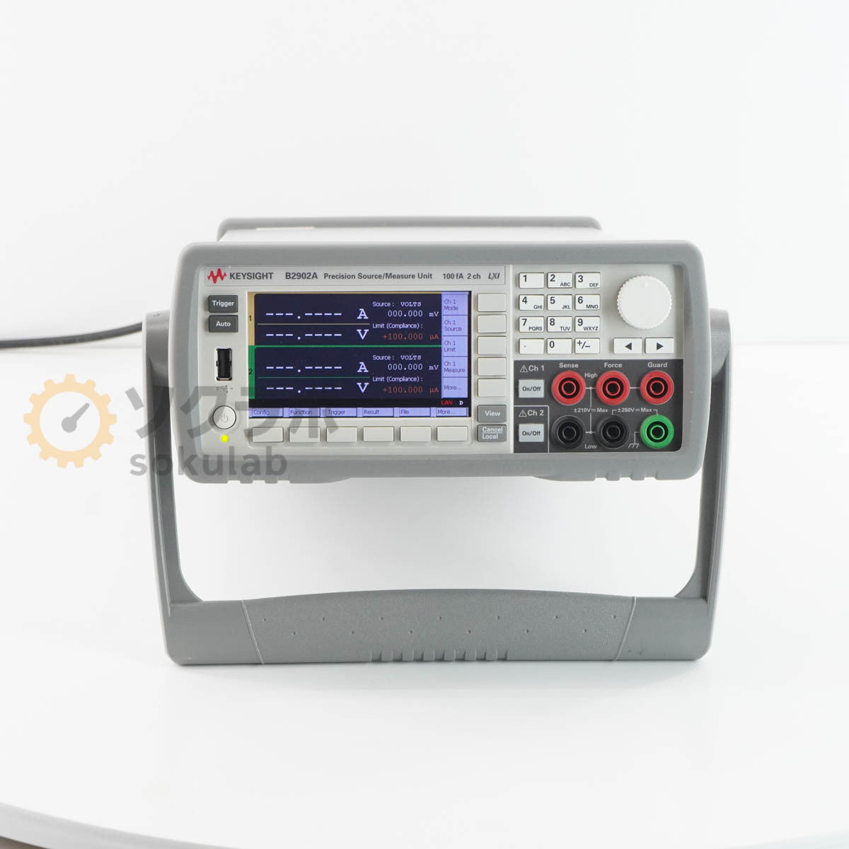 Keysight B2902A Precision Source/Measure Unit 100fA 2ch LXI OPT 918 [l1244328831]