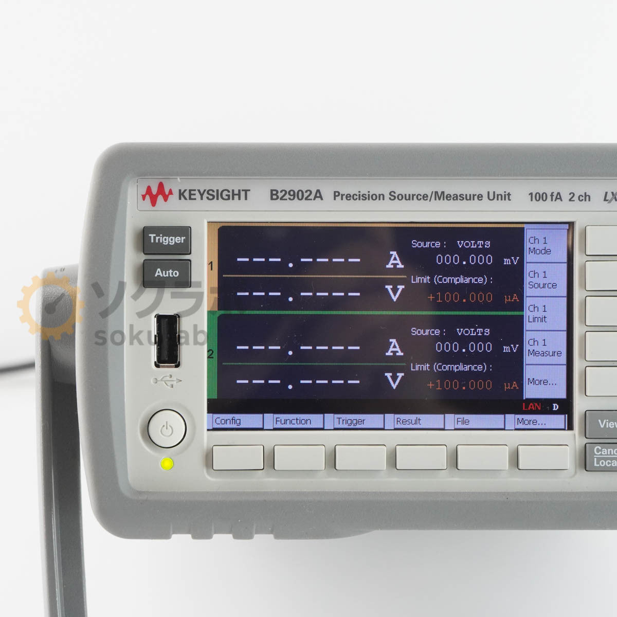 Keysight B2902A Precision Source/Measure Unit 100fA 2ch LXI OPT 918 [l1244328831]