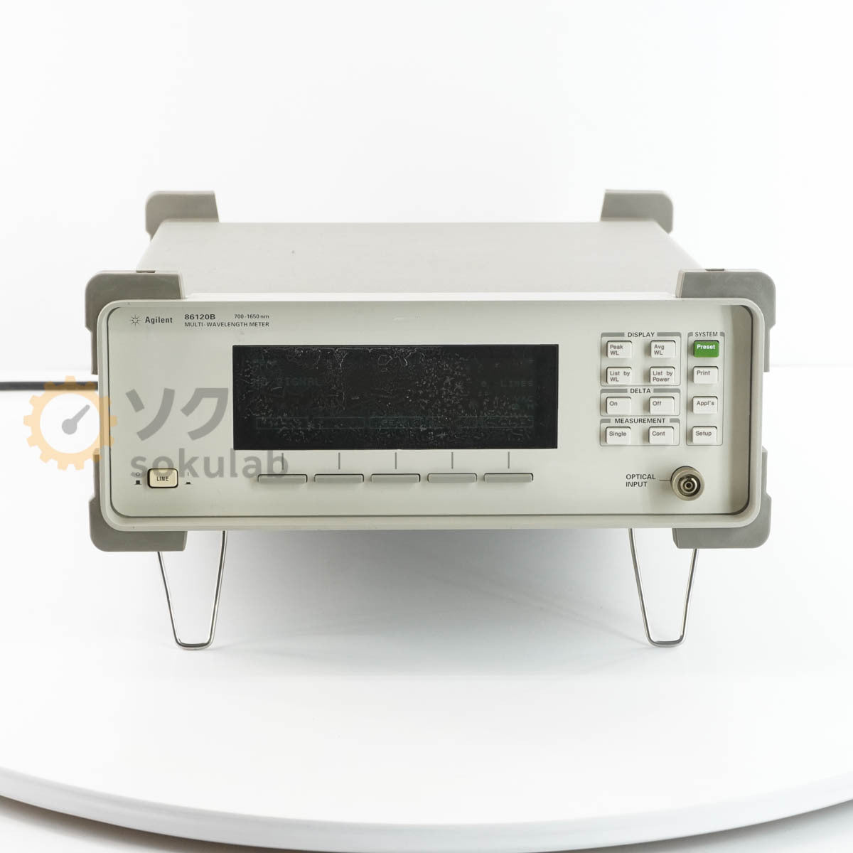 Agilent 86120B Multi-Wavelength Meter 700-1650nm OPT 021 UK6 [c1244317046]