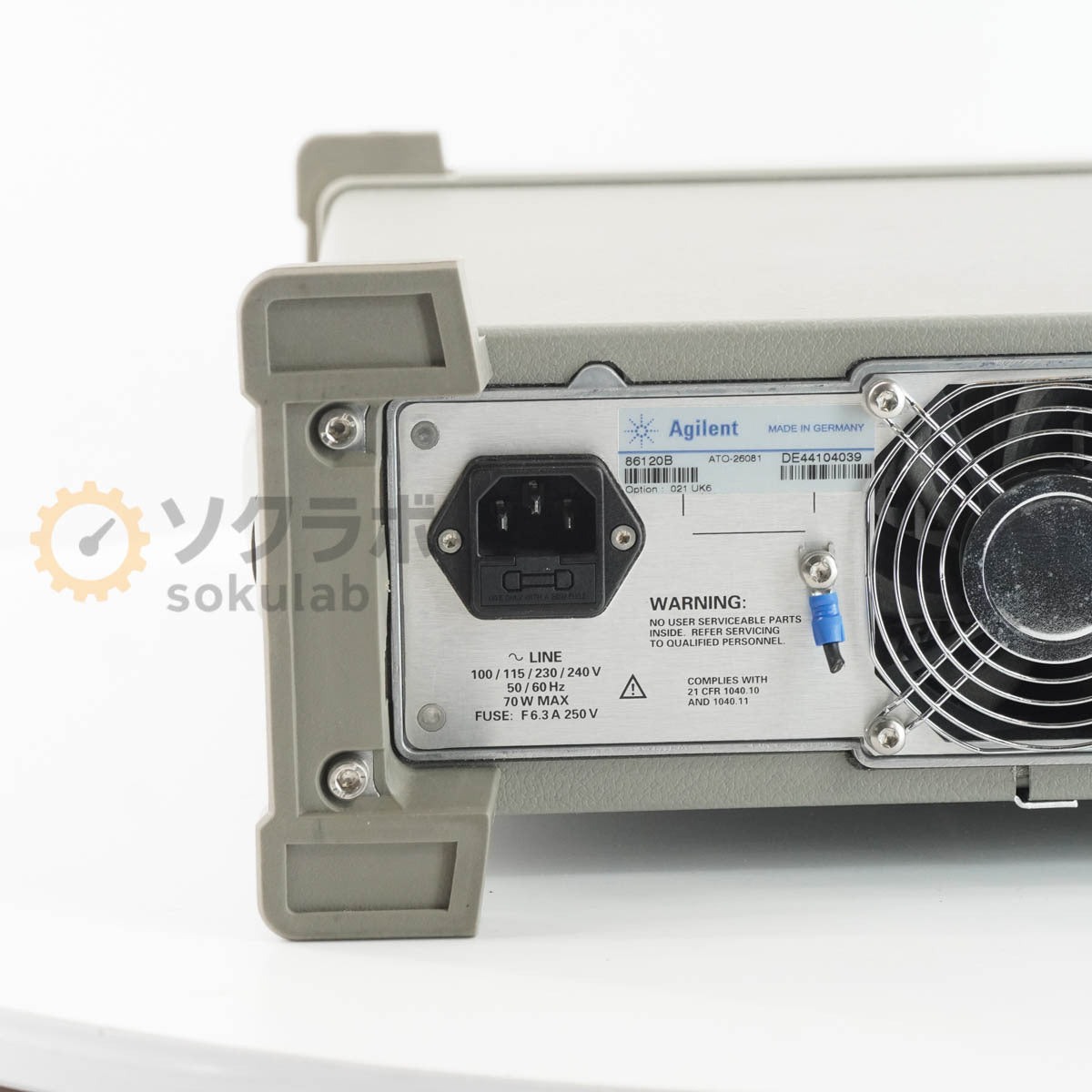 Agilent 86120B Multi-Wavelength Meter 700-1650nm OPT 021 UK6 [c1244317046]