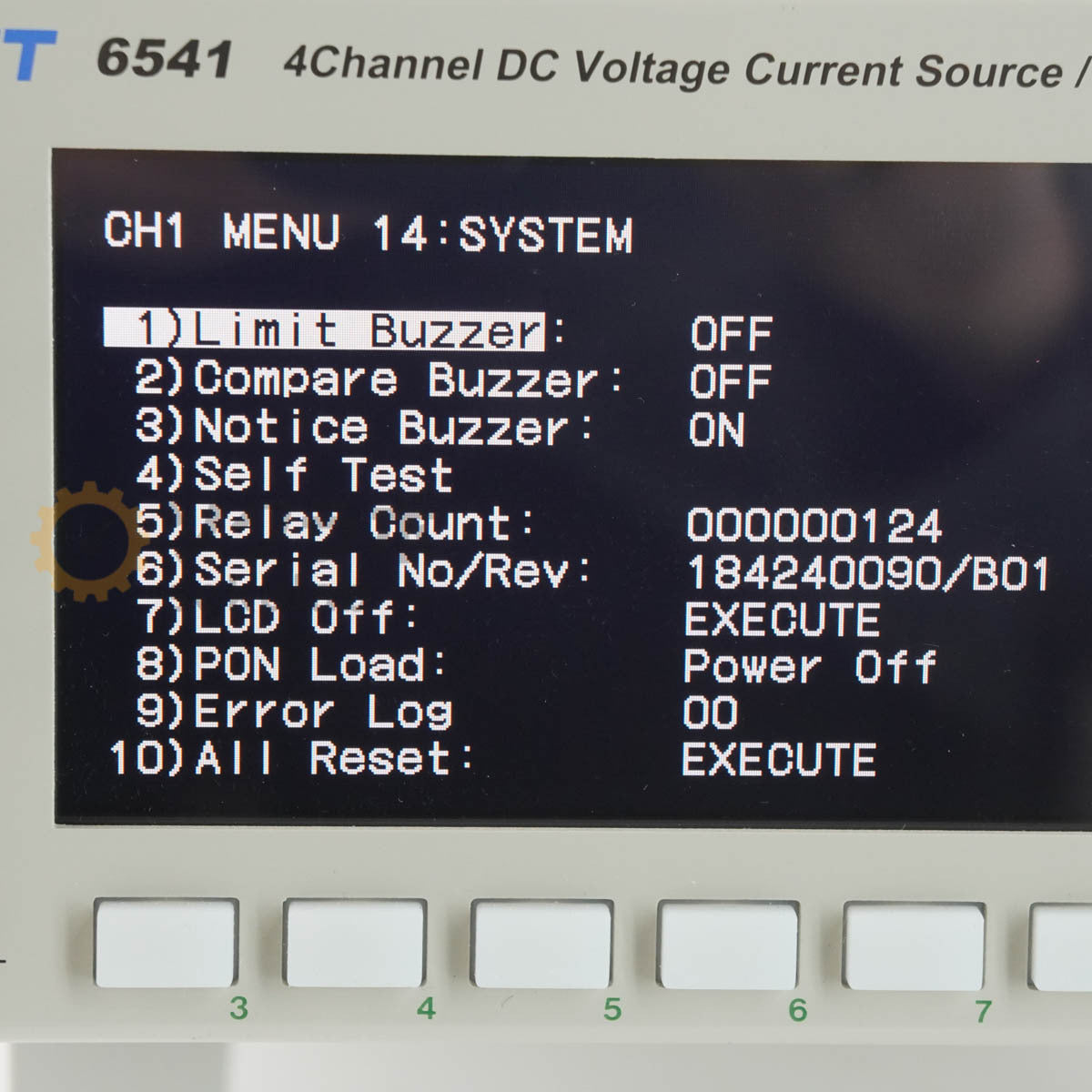 ADCMT 6541 4Channel DC Voltage Current Source Monitor [h1244311647]