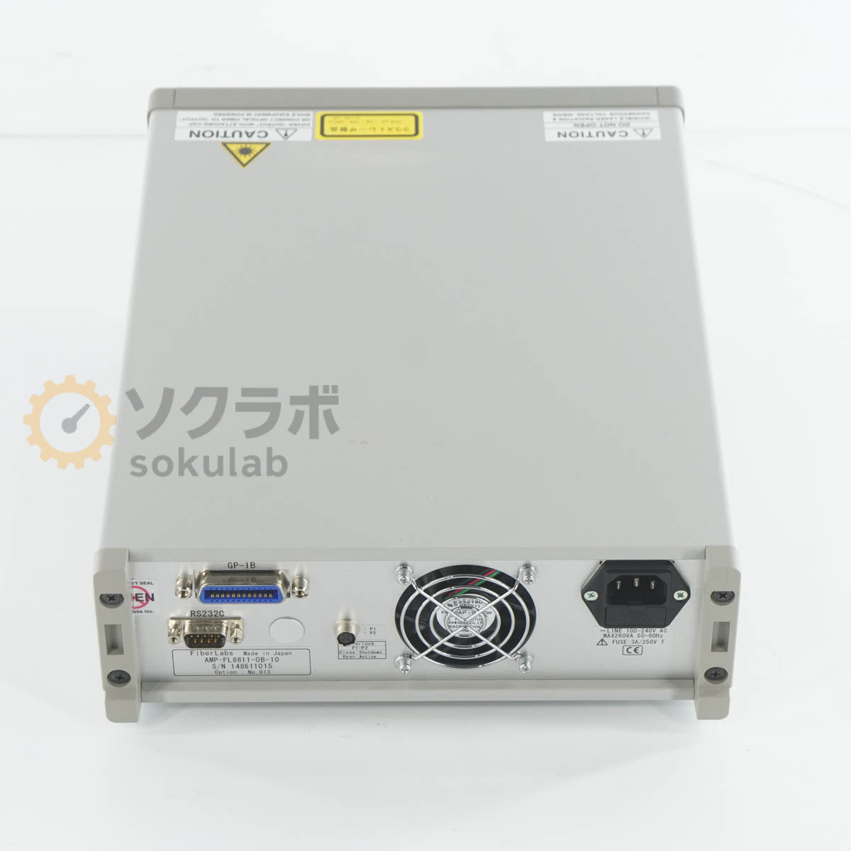 FiberLabs AMP-FL8611-OB-10 Optical Fiber Amplifier O-Band PDFA with OPT 013 [b1244309689]