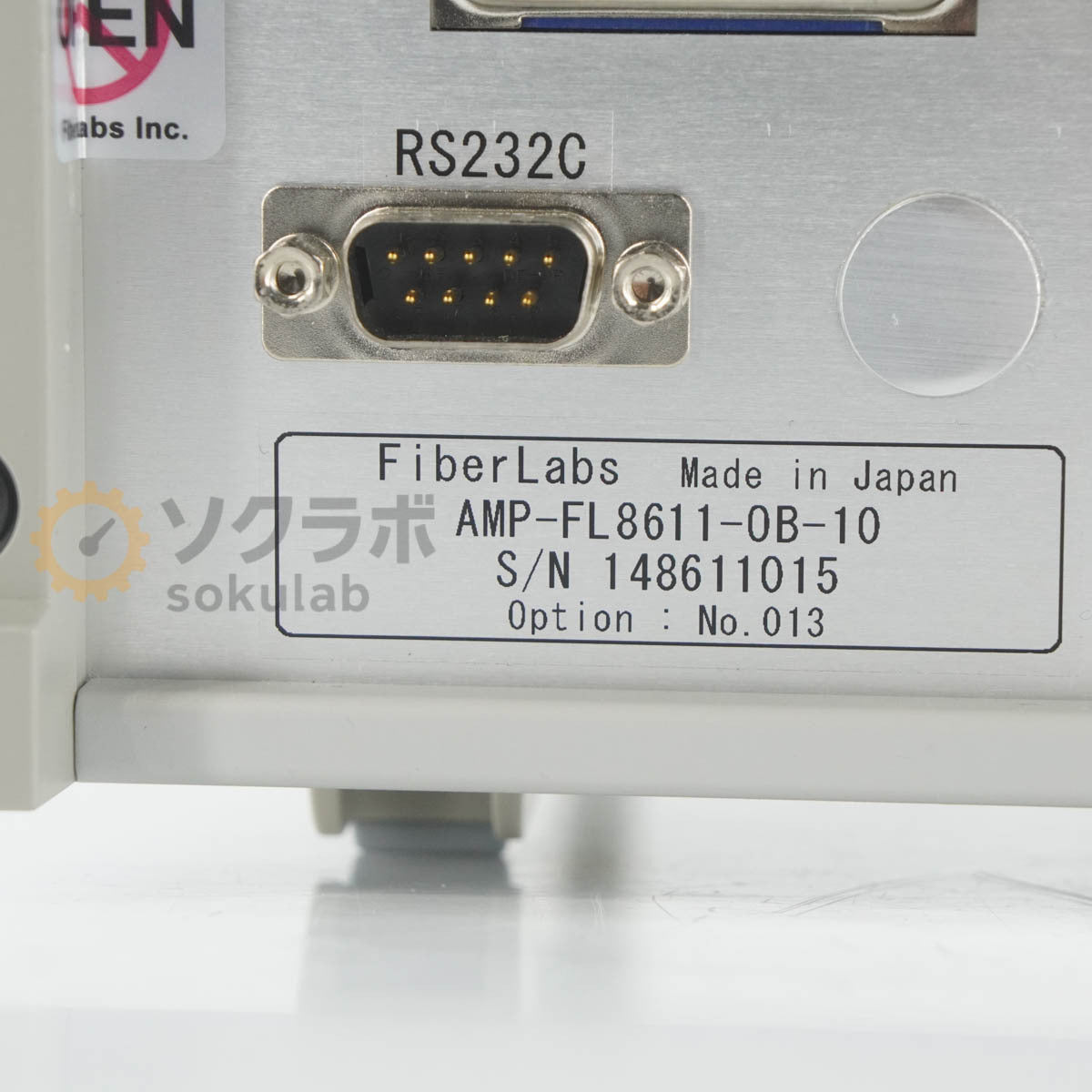 FiberLabs AMP-FL8611-OB-10 Optical Fiber Amplifier O-Band PDFA with OPT 013 [b1244309689]